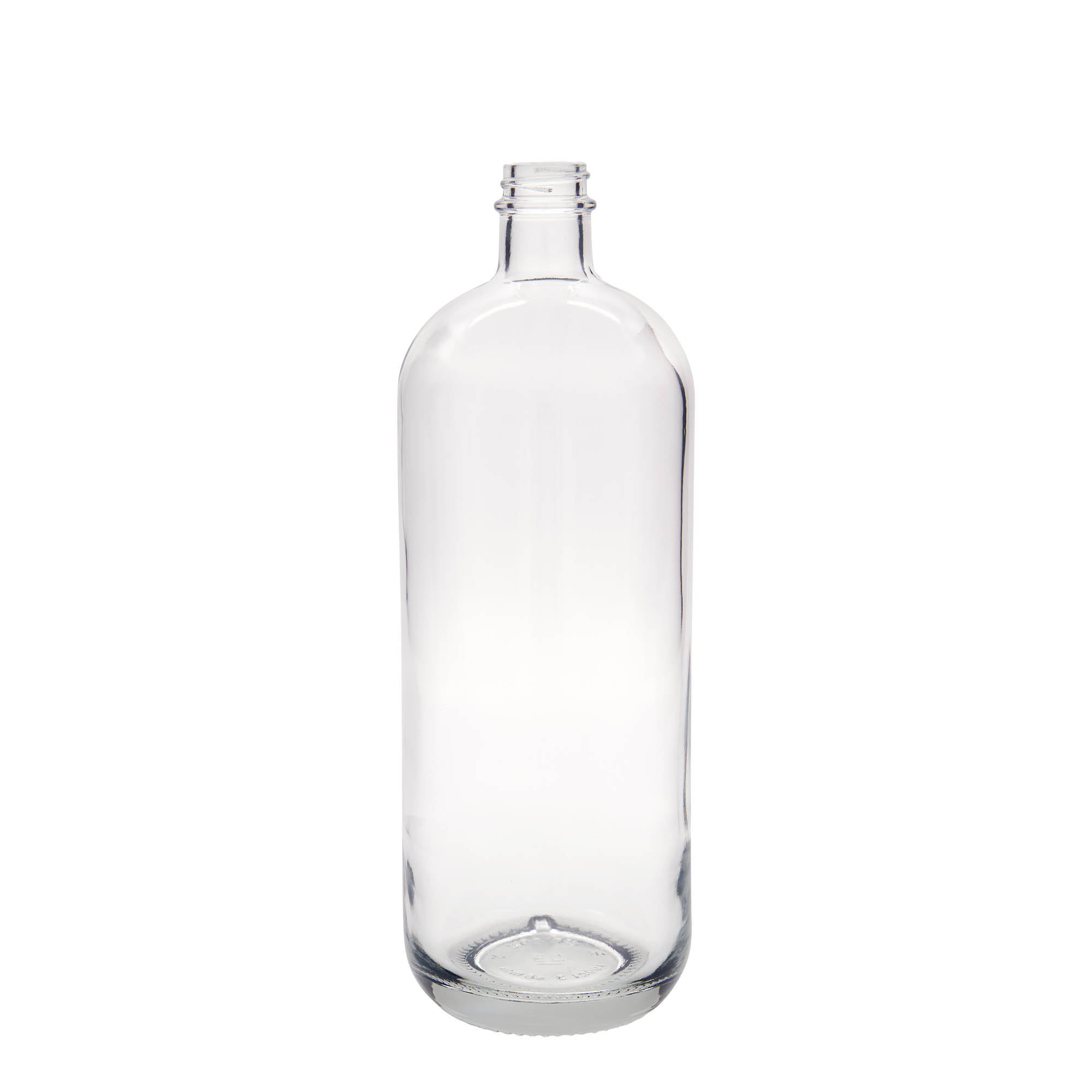 1000 ml butelka szklana 'Lotto', szyjka: GPI 28 1000 ml butelka szklana 'Lotto', szyjka: GPI 28