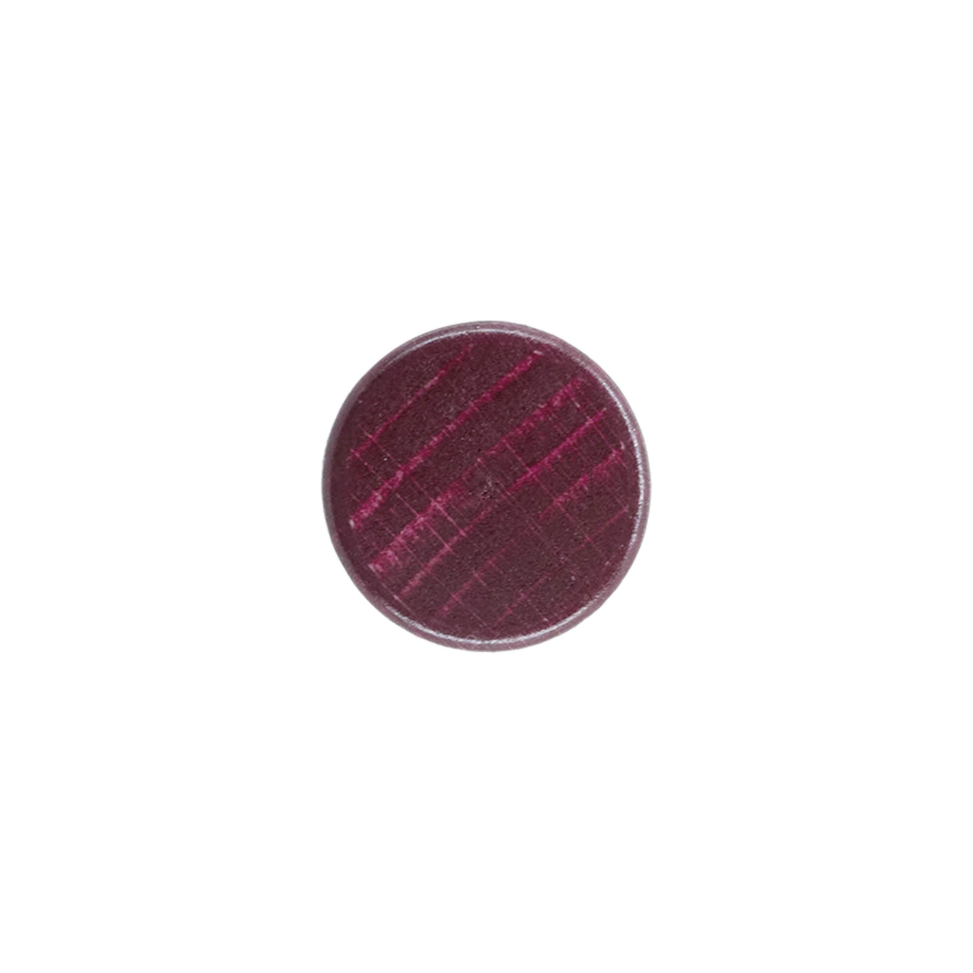 Korek do butelki z uchwytem 19 mm, drewno/plastik, bordowy, do otworu: korek