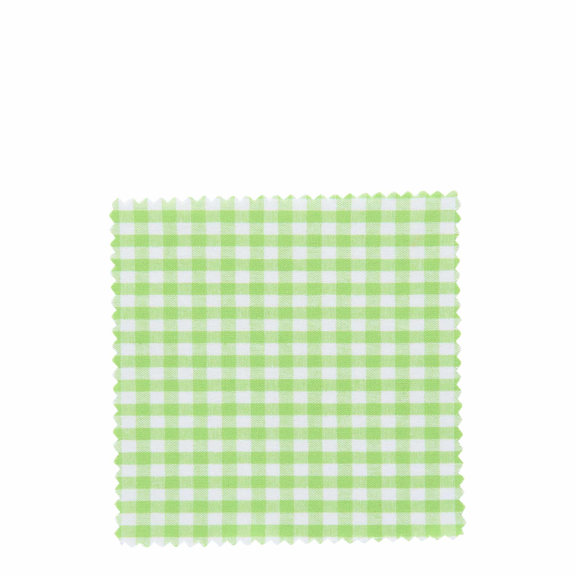 Tkanina w kratkę 12x12, kwadratowa, tekstylna, jasnozielona, gwint: TO38-TO53