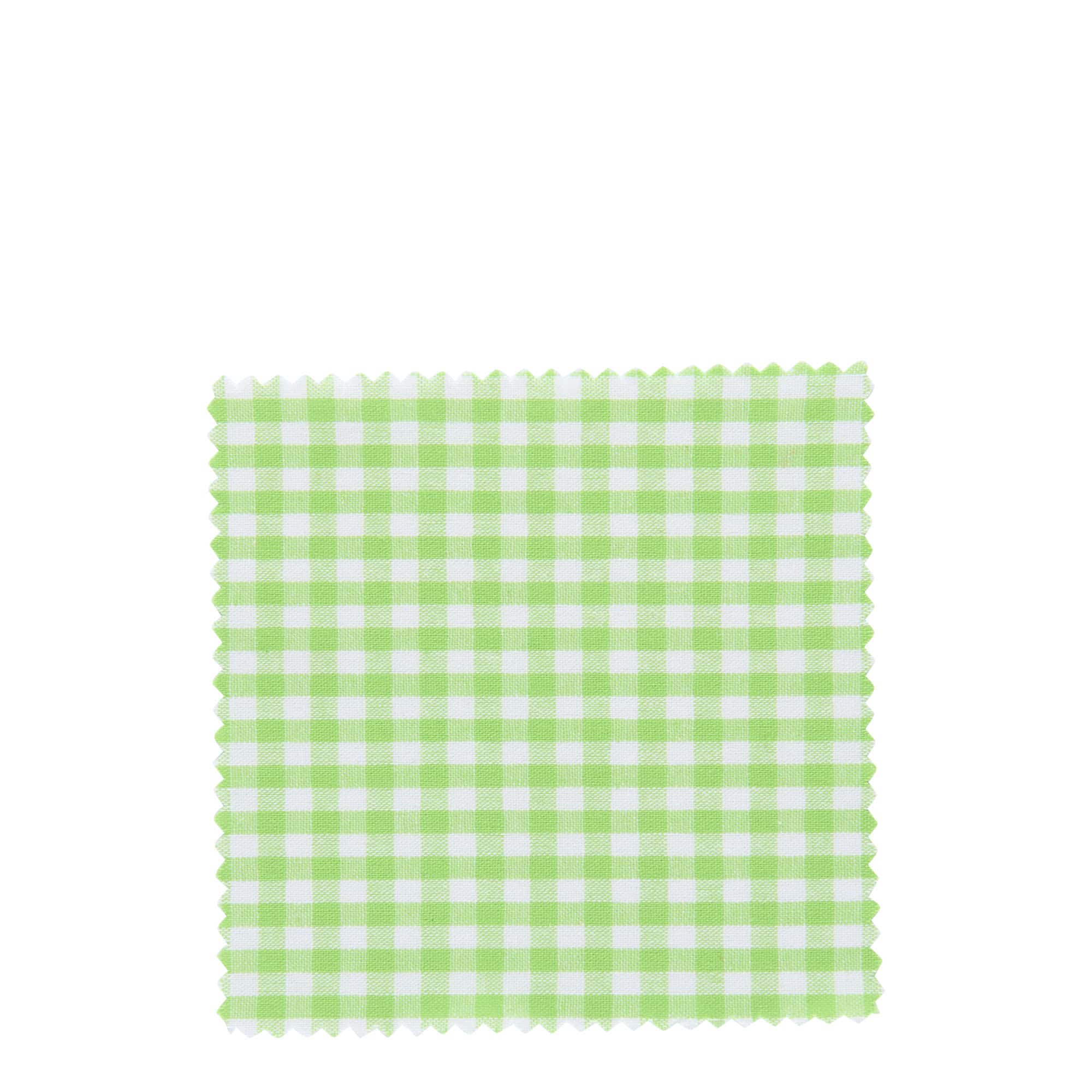 Tkanina w kratkę 12x12, kwadratowa, tekstylna, jasnozielona, gwint: TO38-TO53
