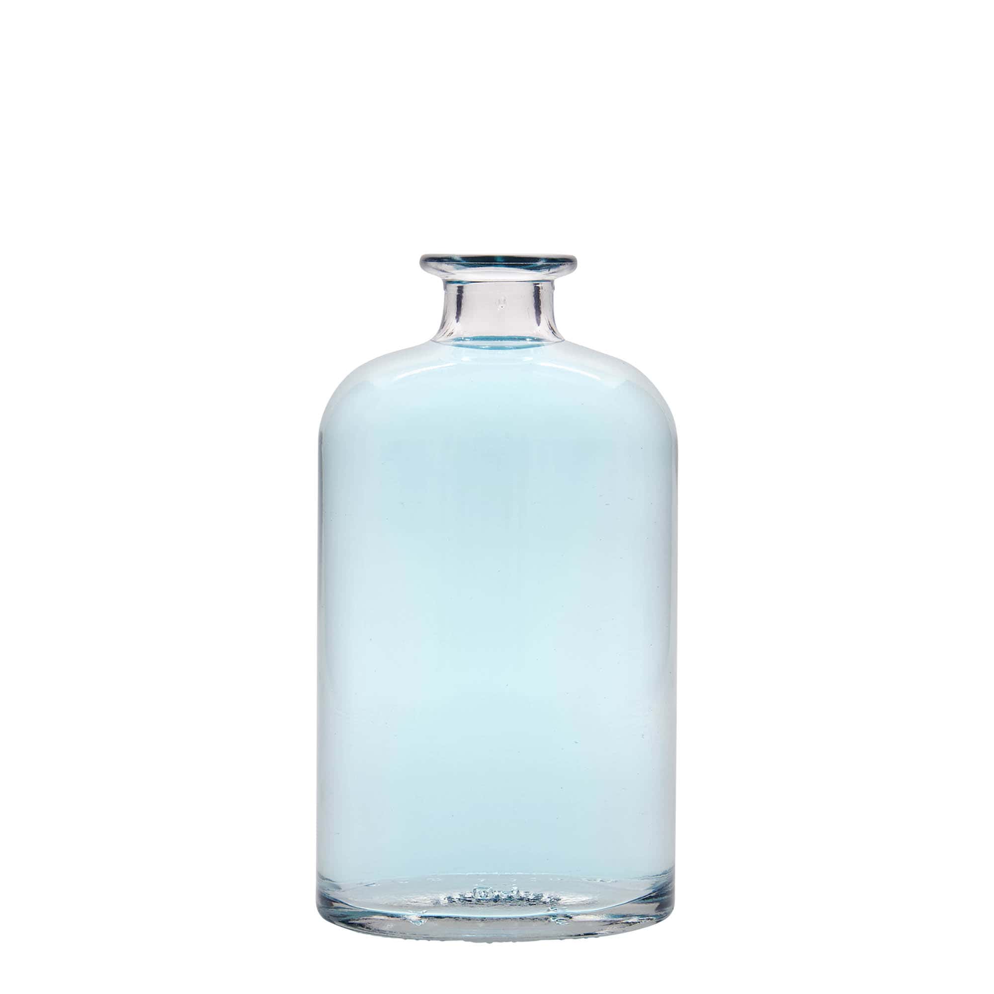 500 ml butelka szklana 'Dundee', owalna, zamknięcie: korek 500 ml butelka szklana 'Dundee', owalna, zamknięcie: korek