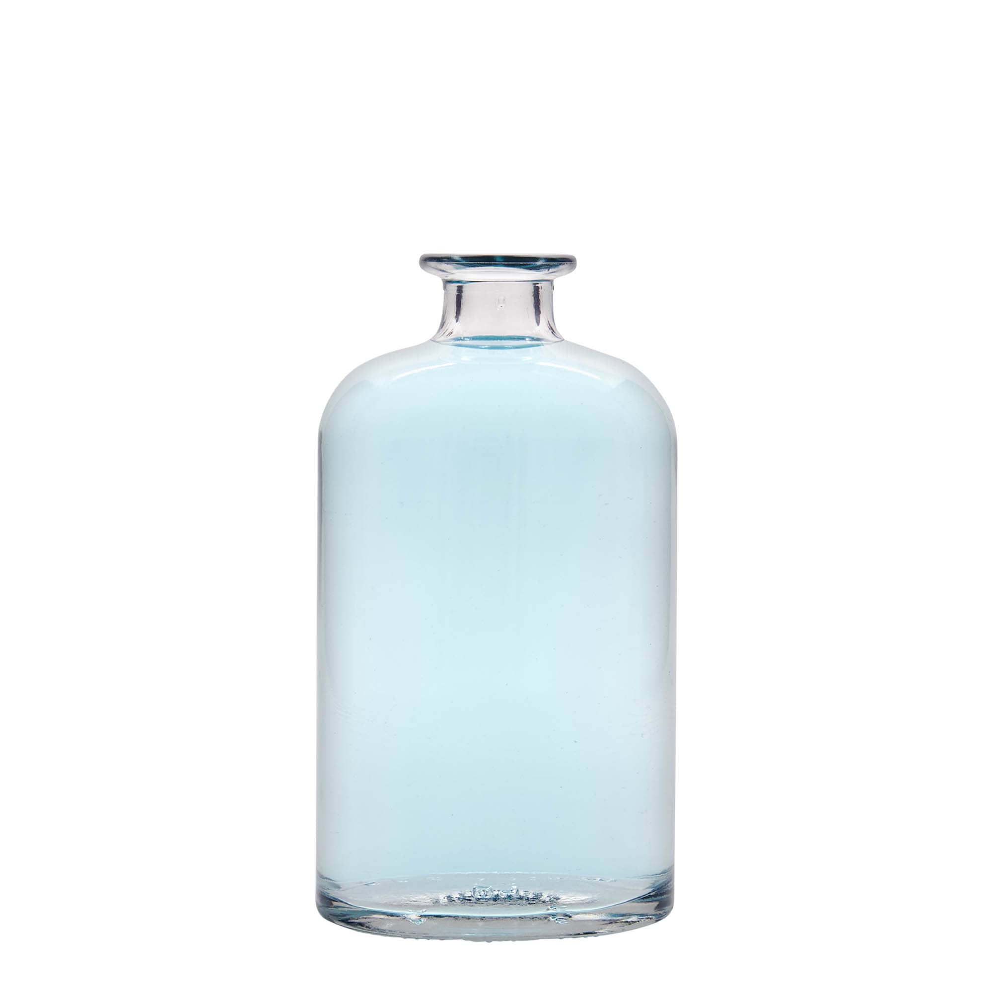 500 ml butelka szklana 'Dundee', owalna, wylot: korek