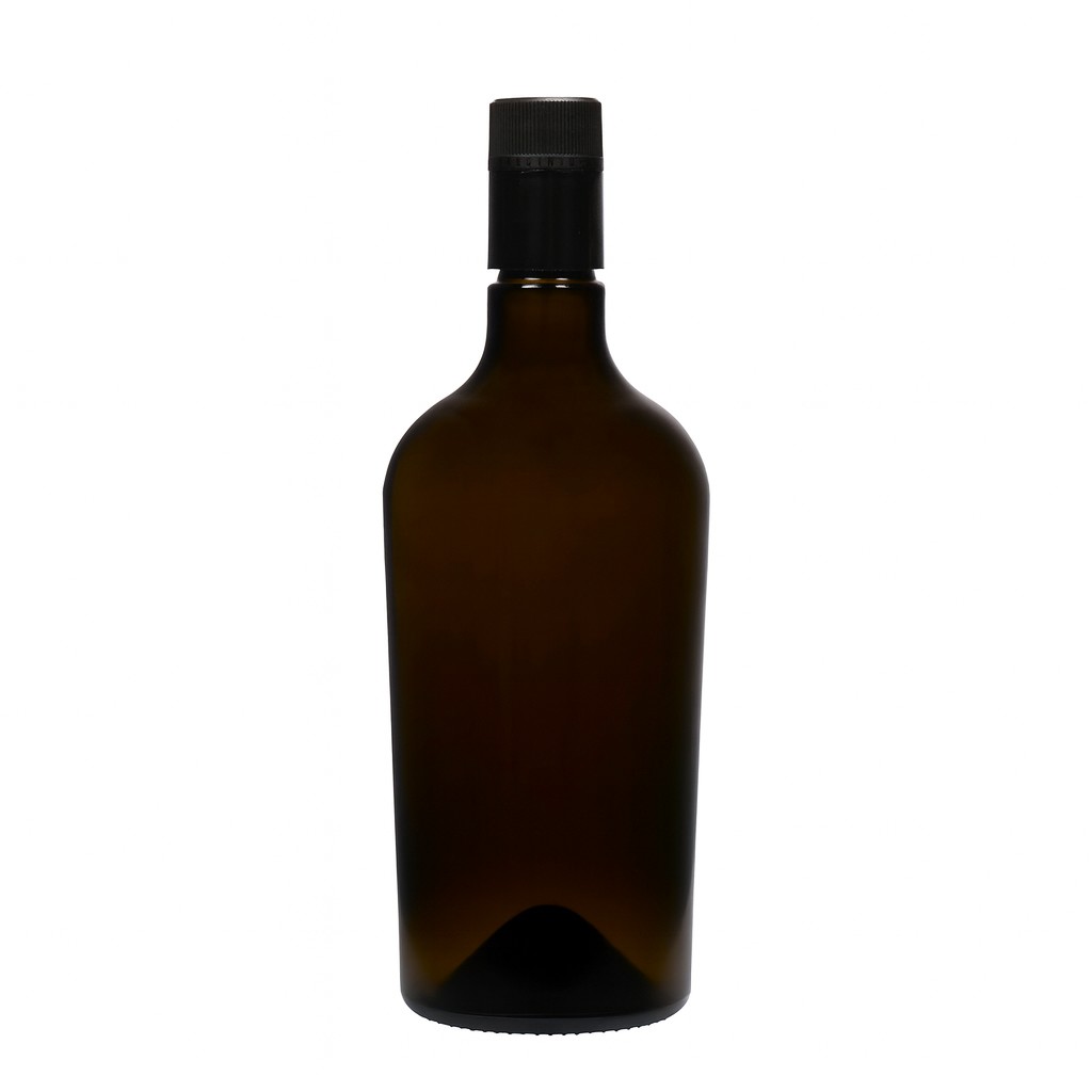 750 ml butelka na ocet/olej 'Oleum', szkło, antyczny zielony, szyjka: DOP 750 ml butelka na ocet/olej 'Oleum', szkło, antyczny zielony, szyjka: DOP