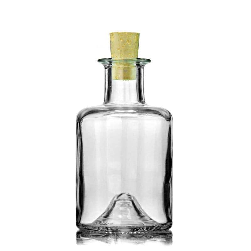 200 ml butelka szklana apteczna, zamknięcie: korek