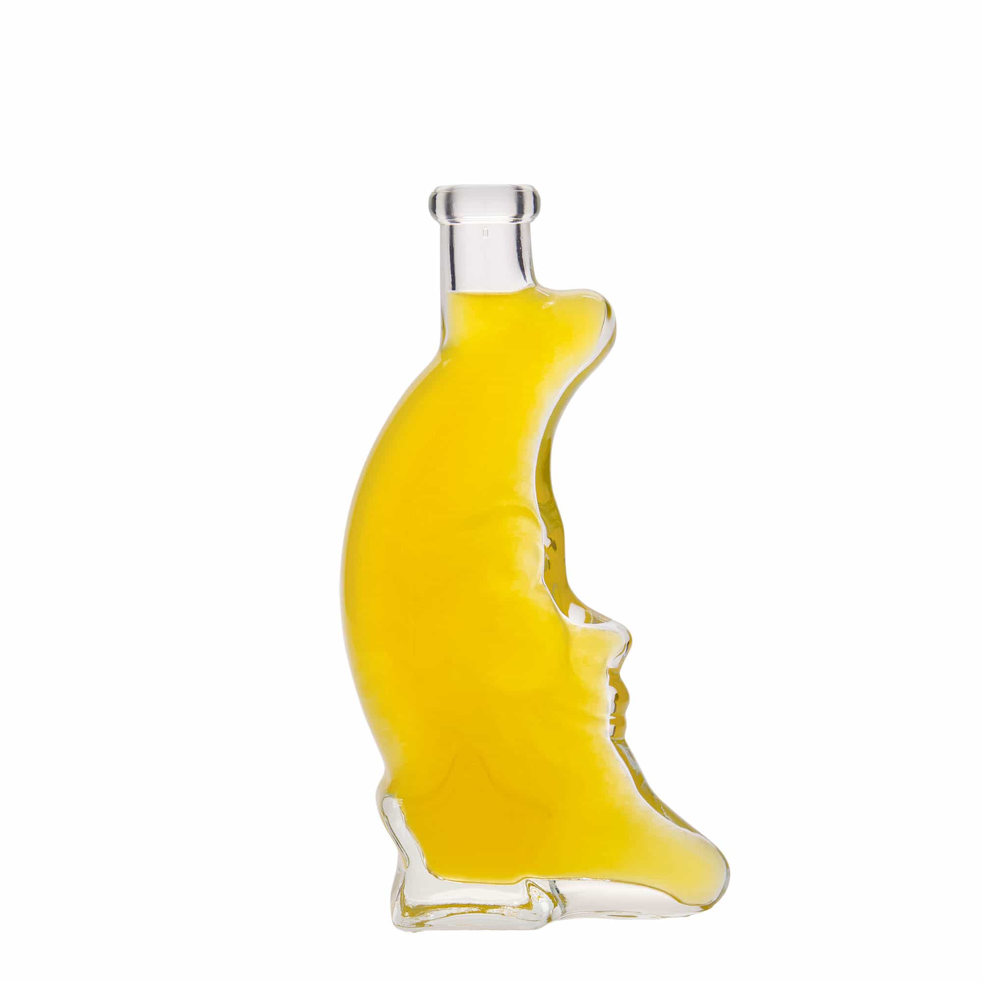 200 ml butelka szklana 'Księżyc', zamknięcie: korek