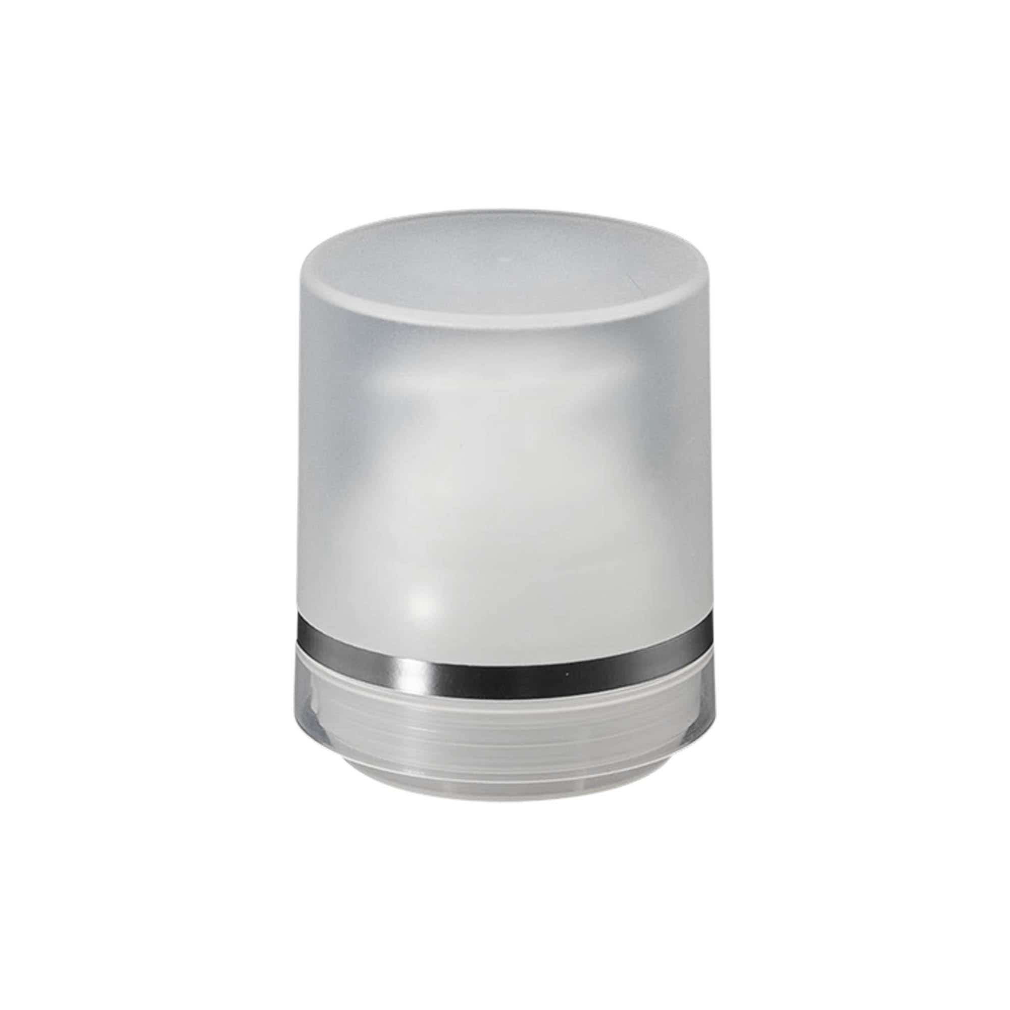 Dozownik airless z pompką 'Mezzo', tworzywo sztuczne PP, kolor naturalny Dozownik airless z pompką 'Mezzo', tworzywo sztuczne PP, kolor naturalny