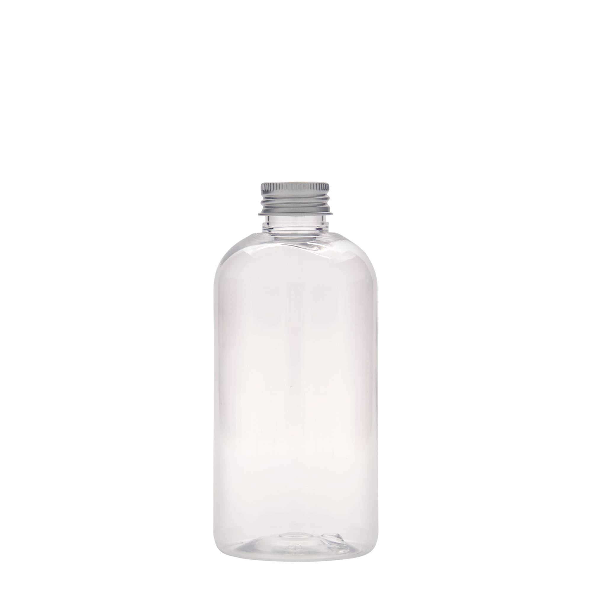 250 ml butelka PET „Boston”, tworzywo sztuczne, gwint: 24/410