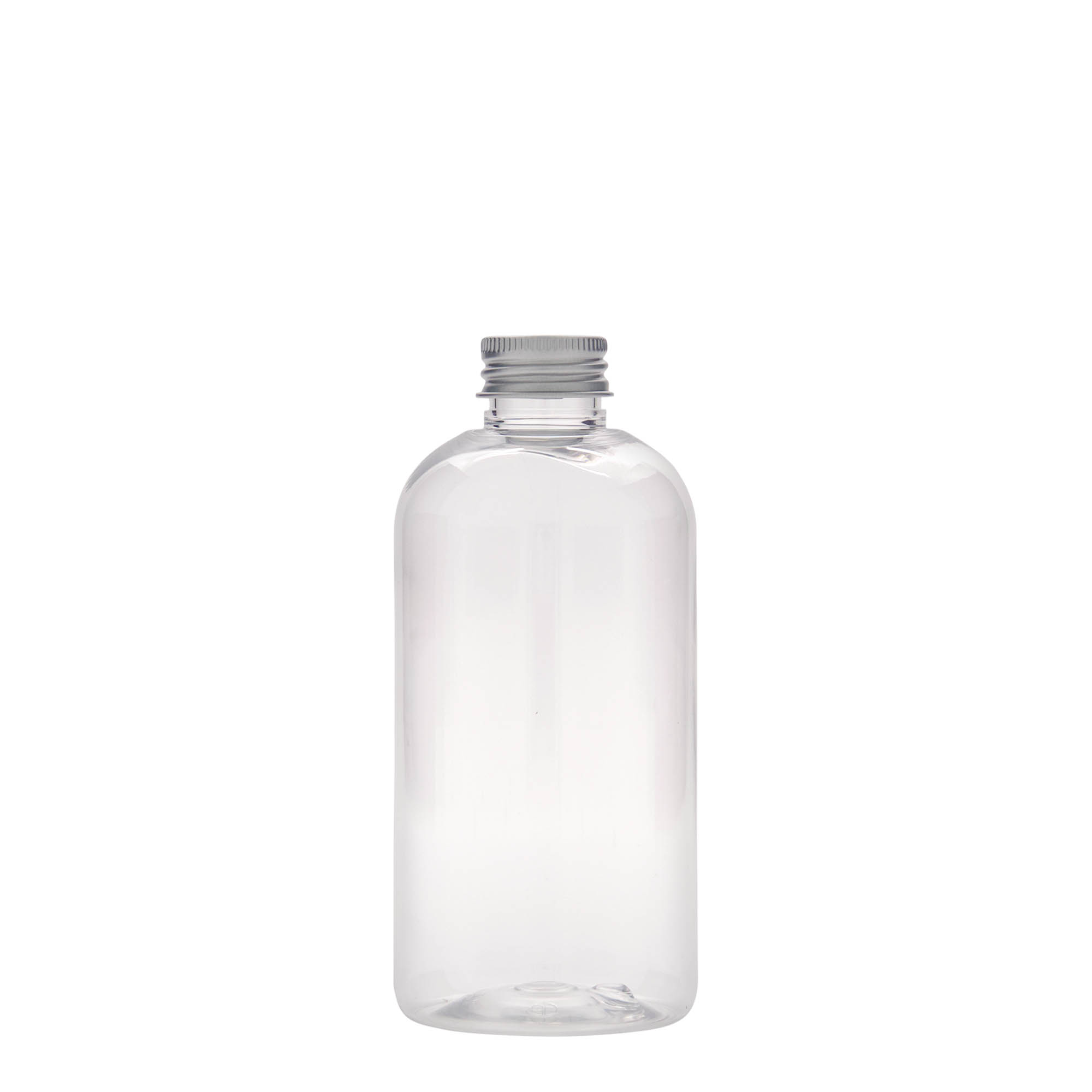 250 ml butelka PET „Boston”, tworzywo sztuczne, gwint: 24/410 250 ml butelka PET „Boston”, tworzywo sztuczne, gwint: 24/410