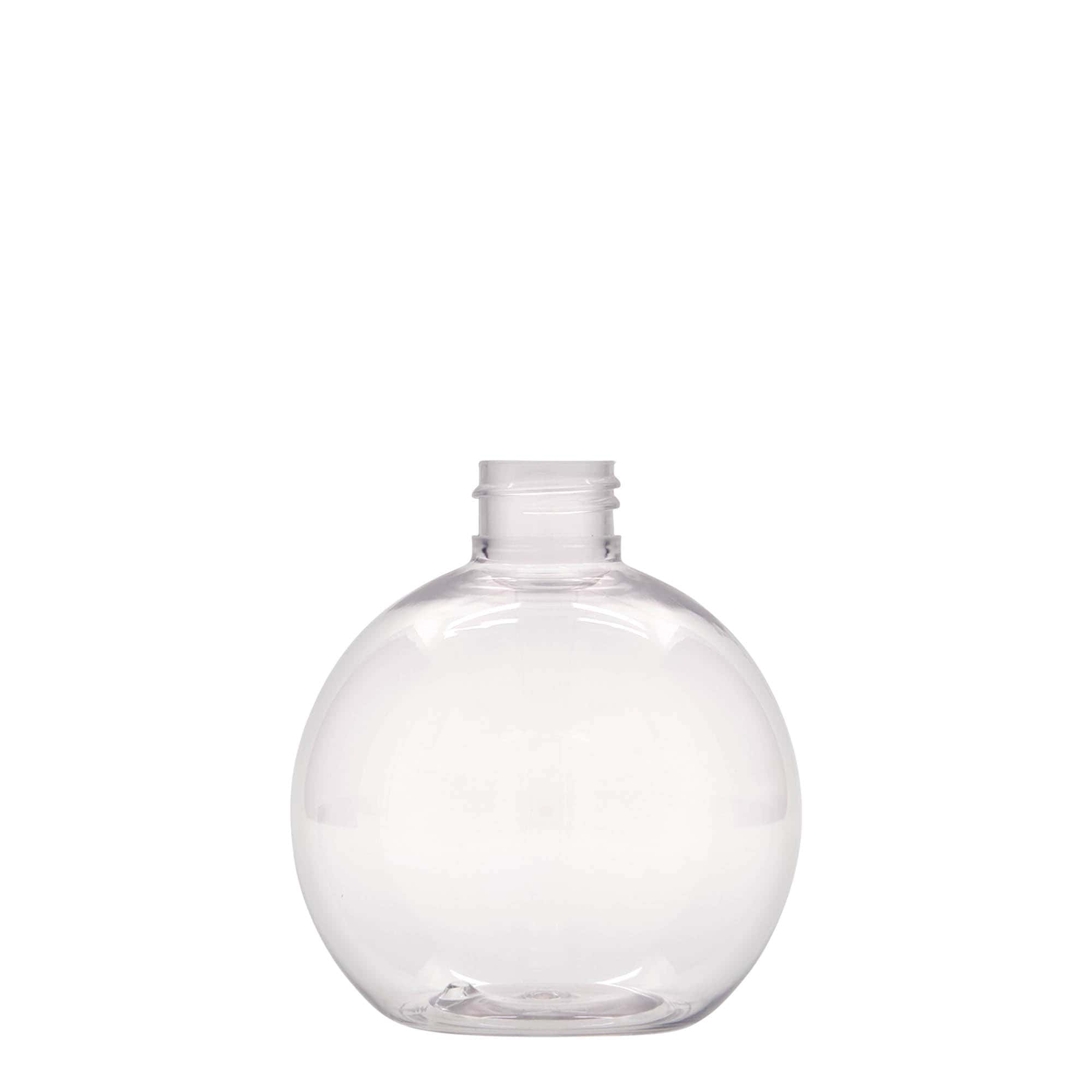 250 ml butelka PET 'Perry', okrągła, tworzywo sztuczne, zamknięcie: 24/410