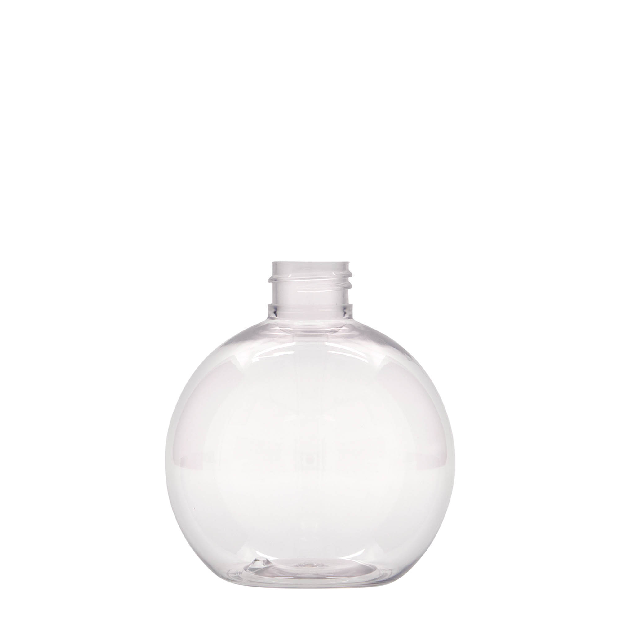 250 ml butelka PET „Perry”, okrągła, plastik, gwint: 24/410