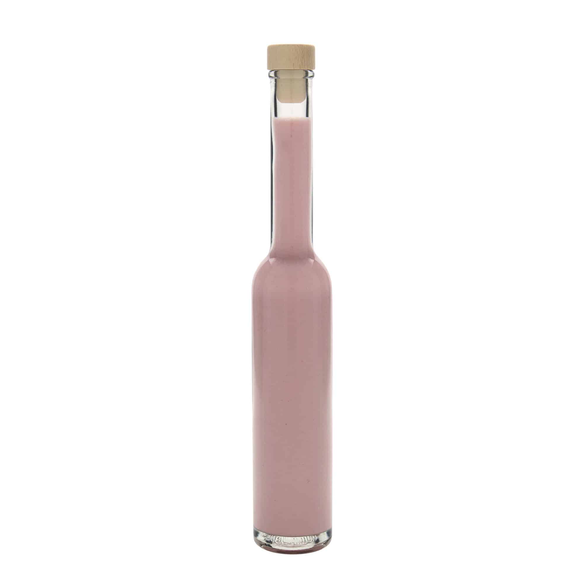 200 ml butelka szklana 'Platina', zamknięcie: korek