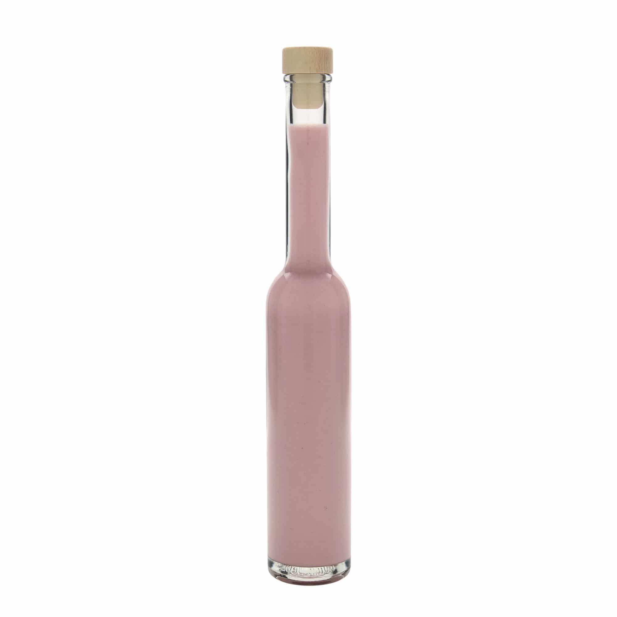 200 ml butelka szklana 'Platina', wylot: korek