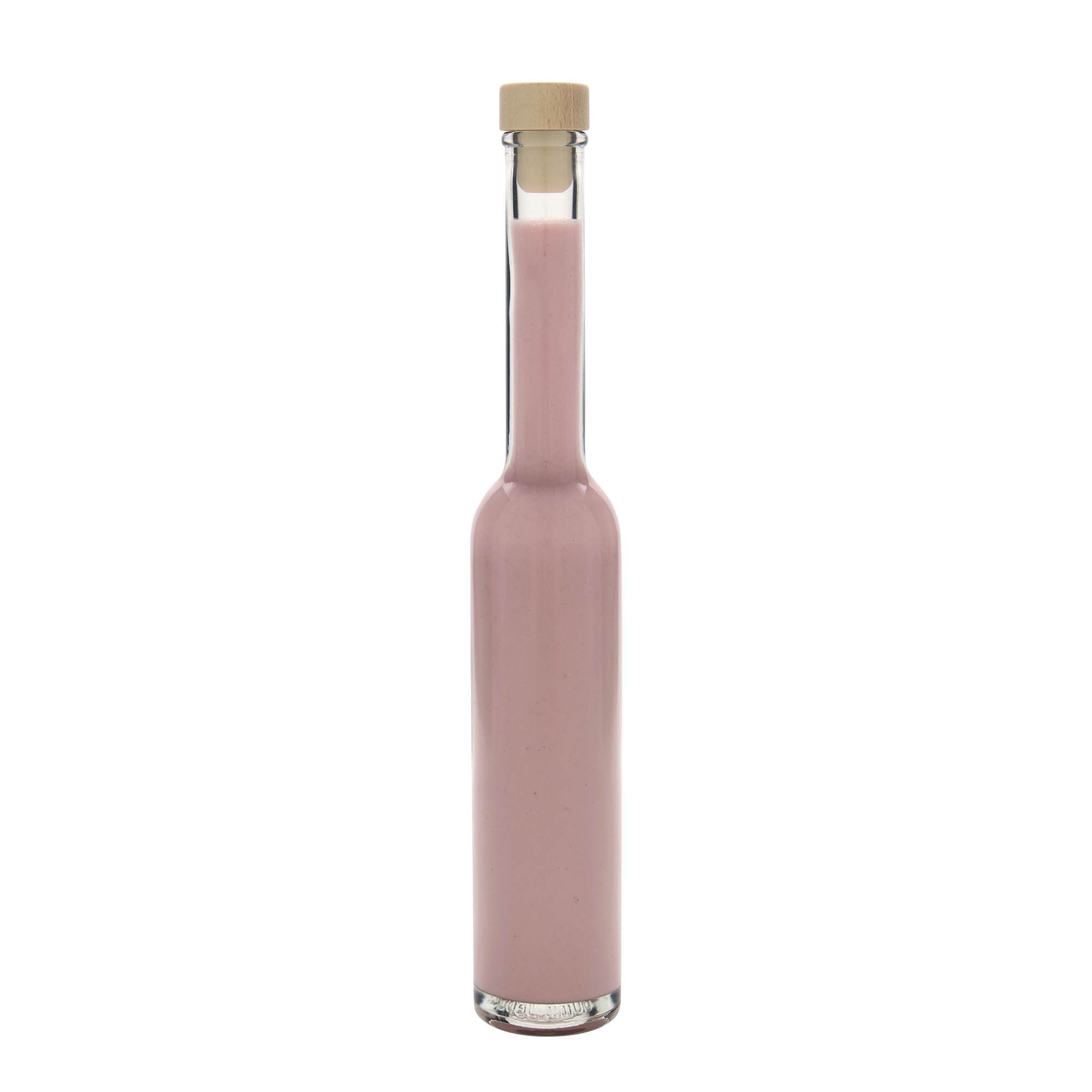 200 ml butelka szklana 'Platina', wylot: korek 200 ml butelka szklana 'Platina', wylot: korek