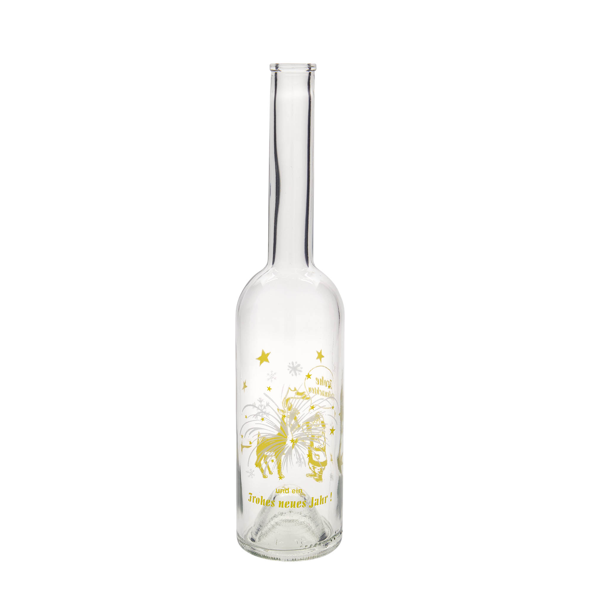 500 ml butelka szklana 'Opera', motyw: fajerwerki, szyjka: korek 500 ml butelka szklana 'Opera', motyw: fajerwerki, szyjka: korek
