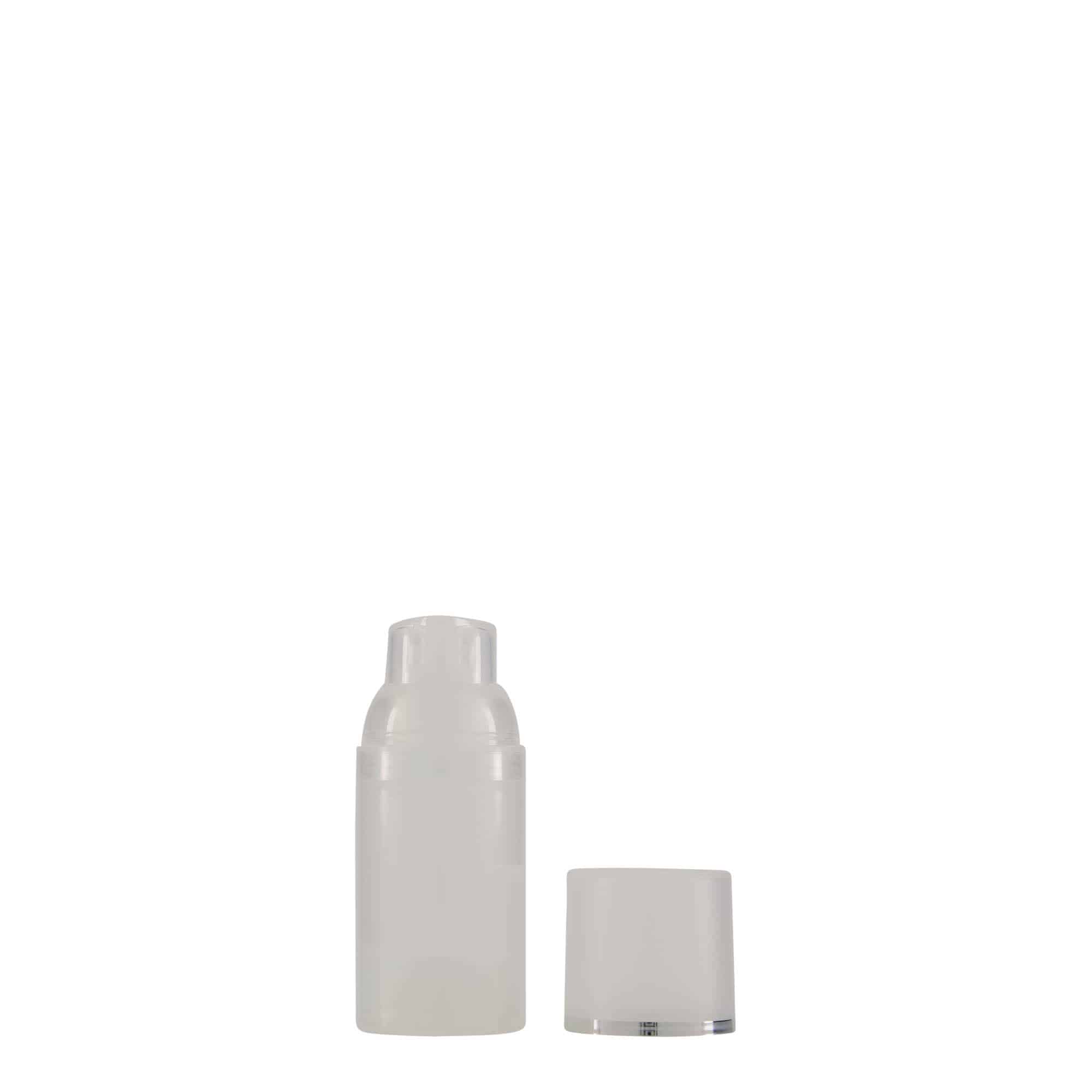 30 ml dozownik beztlenowy 'Mezzo', tworzywo sztuczne PP, naturalny