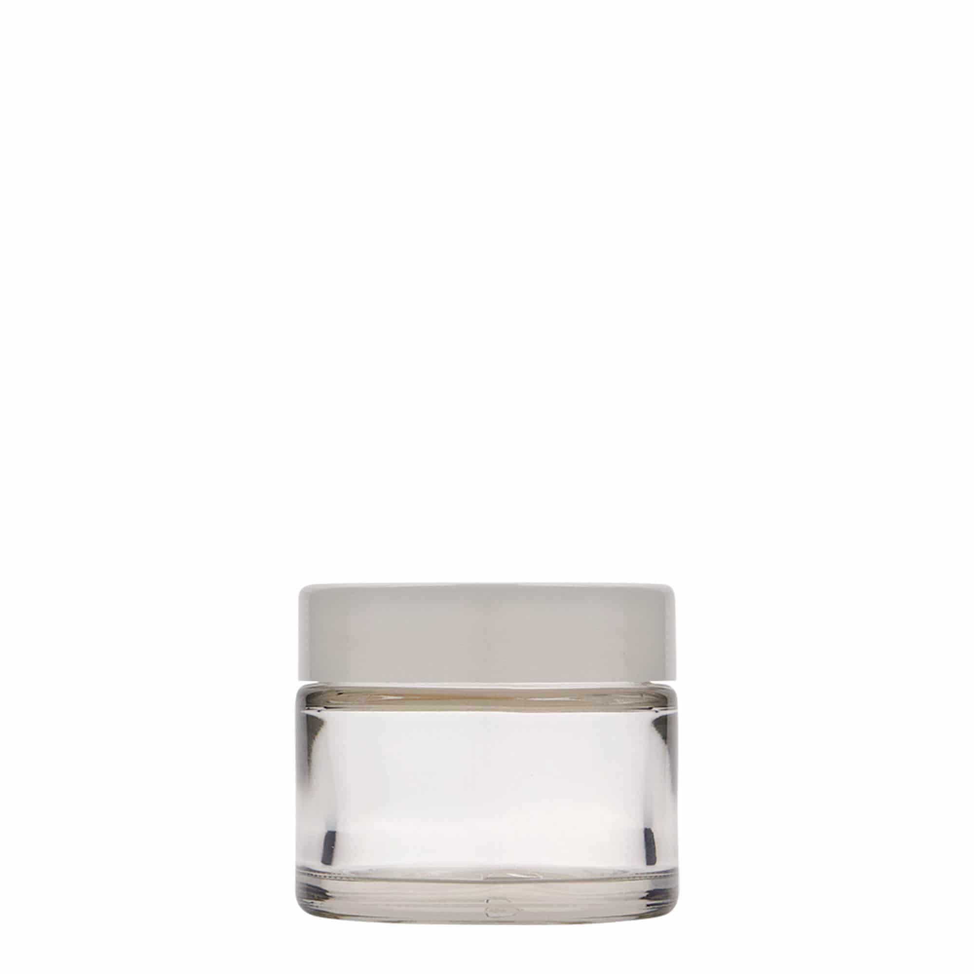 50 ml pojemnik na kosmetyki 'Beauty', szkło, zamknięcie: zakrętka
