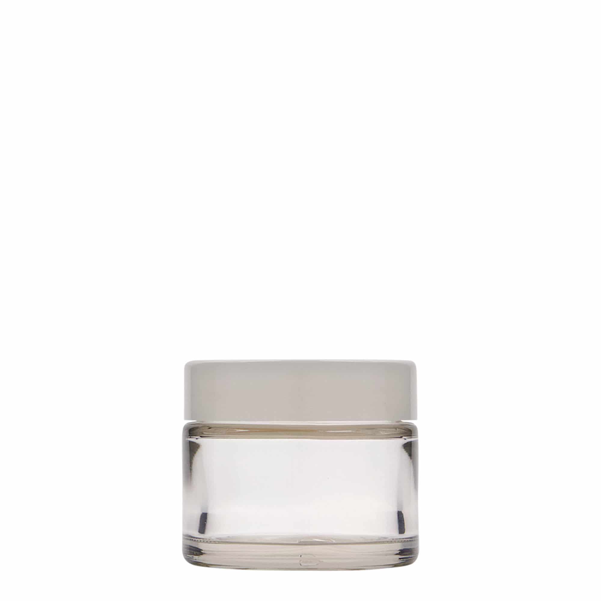 50 ml słoik „Beauty”, szkło, wylot: zakrętka