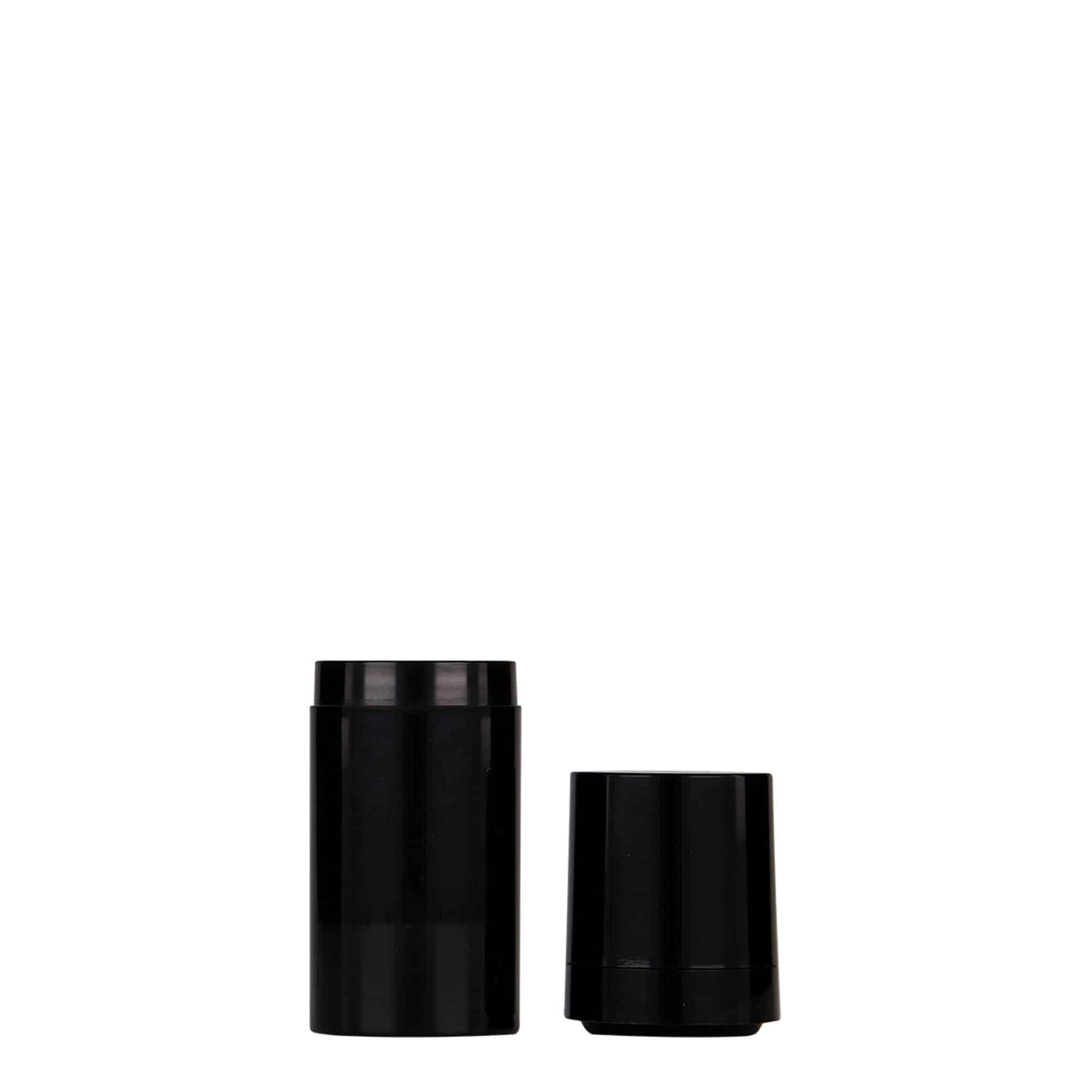 15 ml dozownik airless 'Micro', tworzywo sztuczne PP, kolor czarny