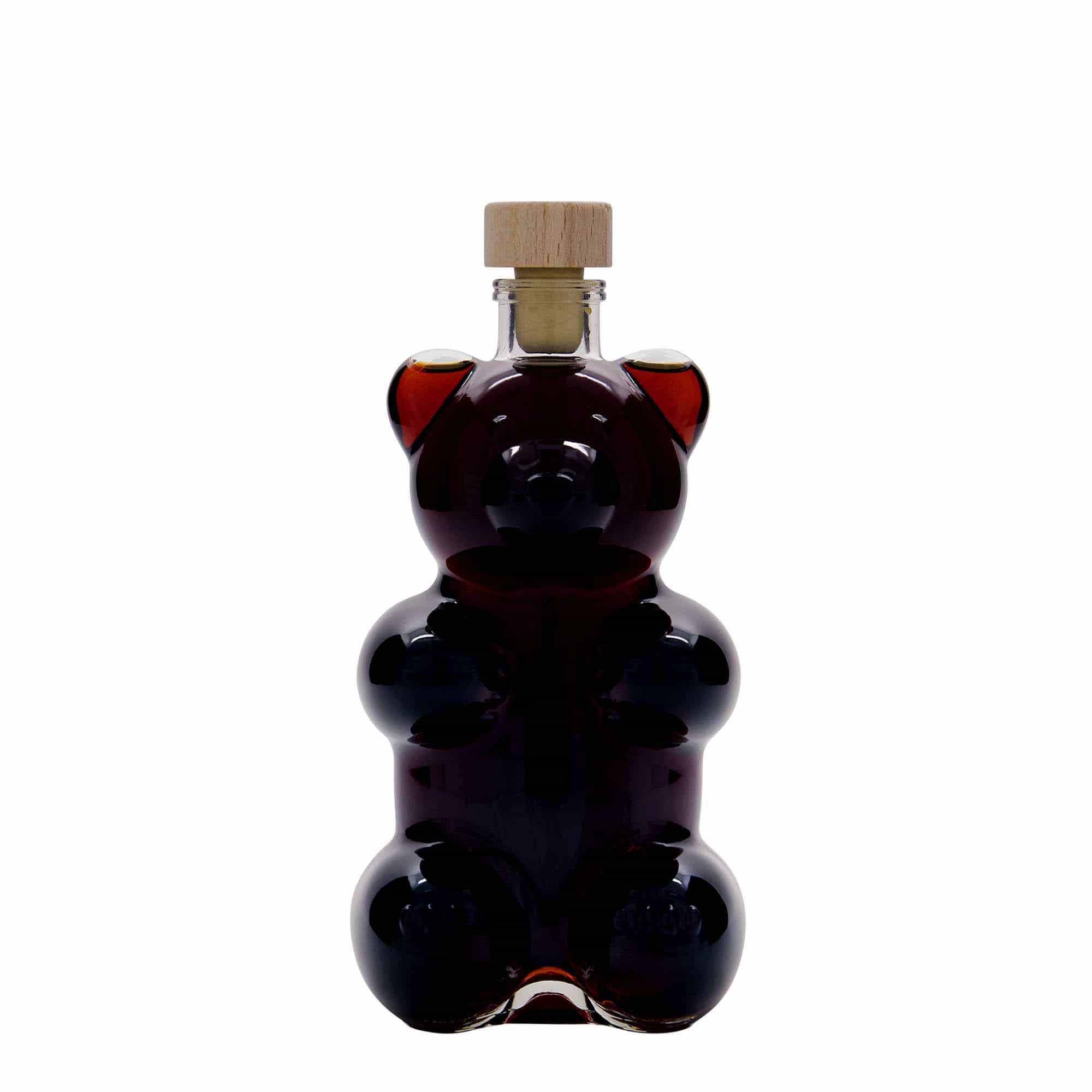 350 ml butelka szklana 'Niedźwiedź', zamknięcie: korek