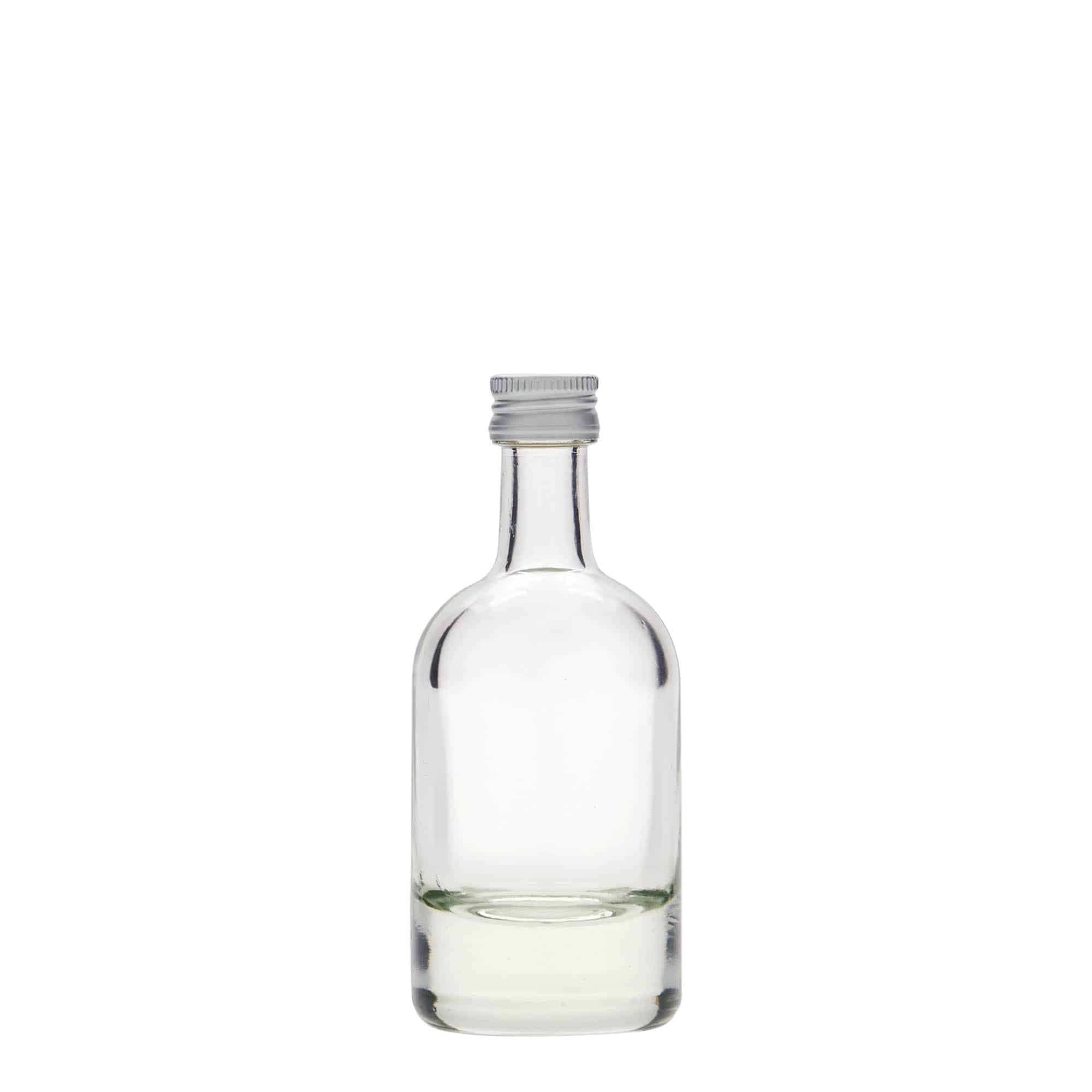 50 ml butelka szklana 'Linea Uno', zamknięcie: PP 18
