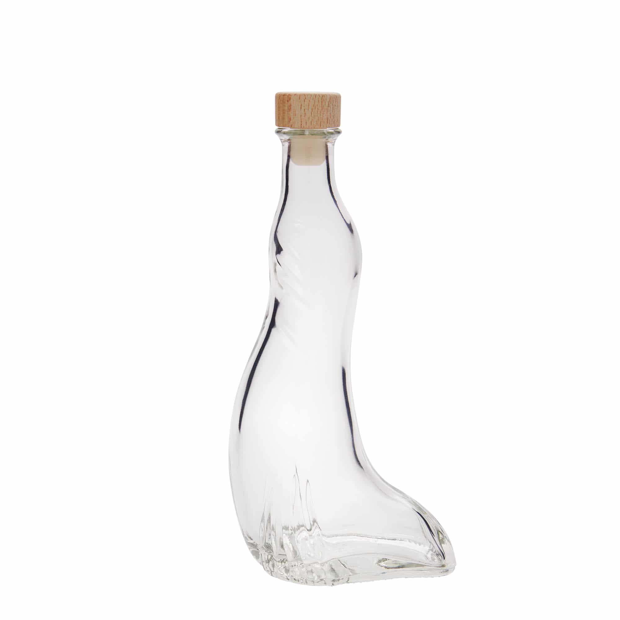 200 ml butelka szklana „Foka”, szyjka: korek