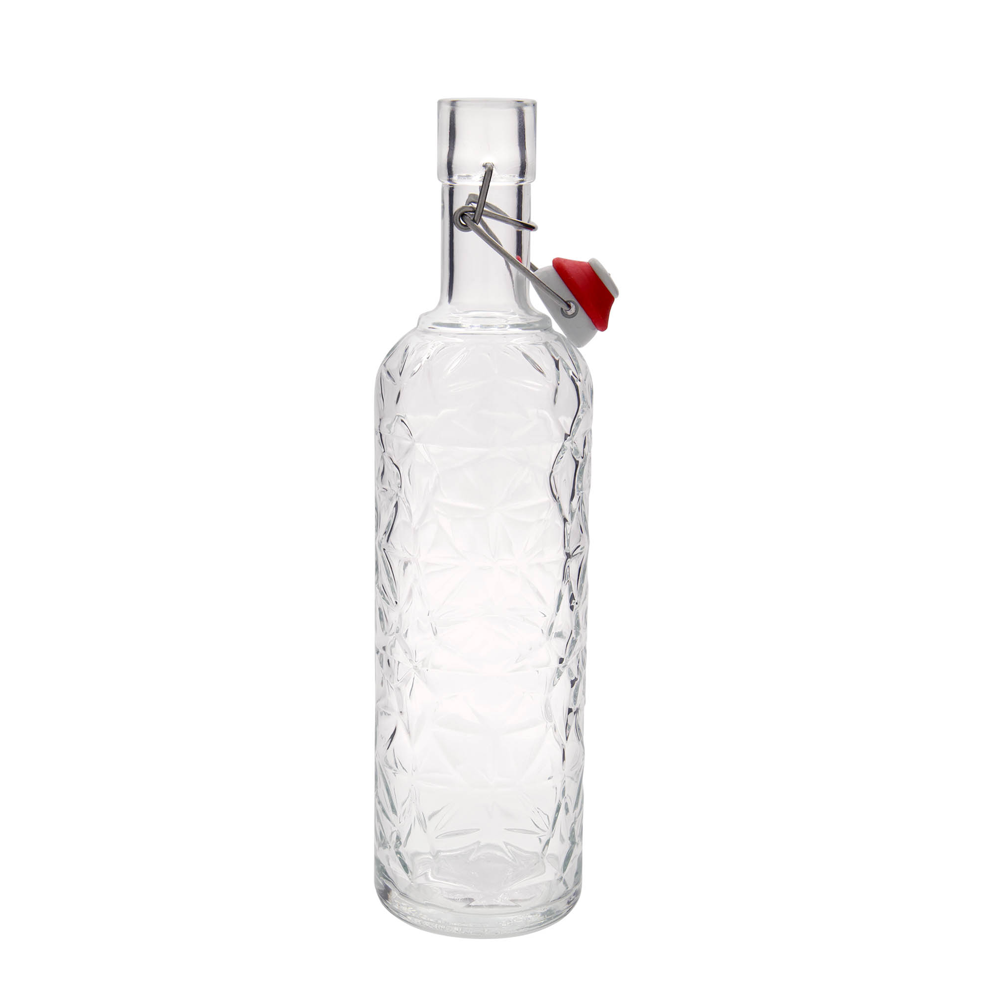 1.000 ml butelka szklana „Oriente”, otwór: zamknięcie na zawias 1.000 ml butelka szklana „Oriente”, otwór: zamknięcie na zawias