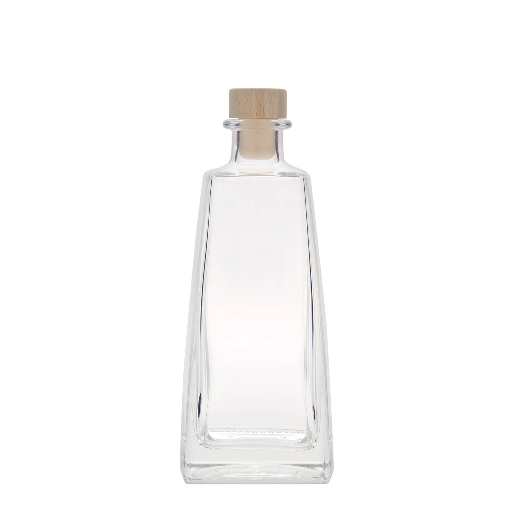 Butelka szklana 350 ml „Timmy”, prostokątna, otwór: korek Butelka szklana 350 ml „Timmy”, prostokątna, otwór: korek