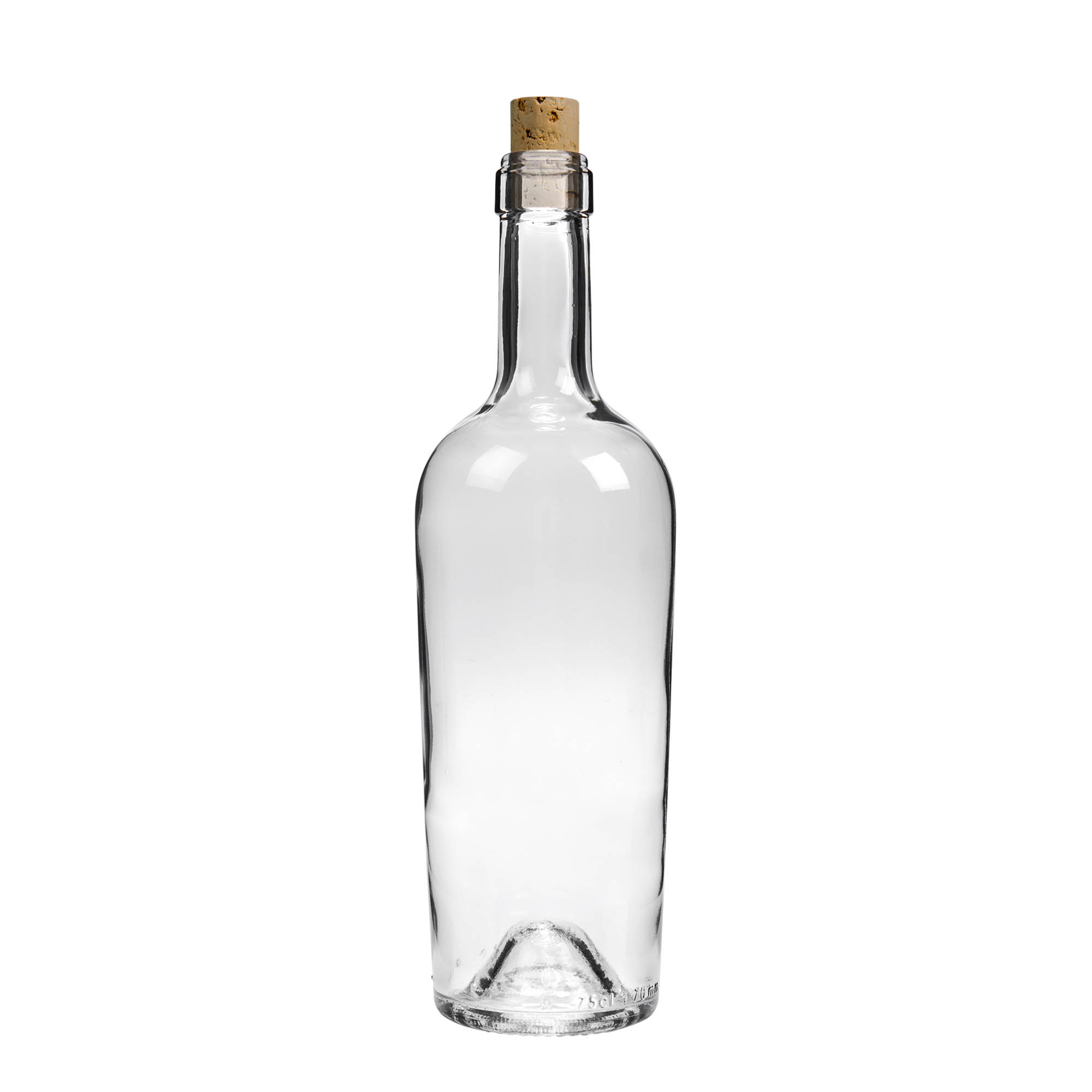 750 ml butelka wina 'Imperiale', korek na szyjce