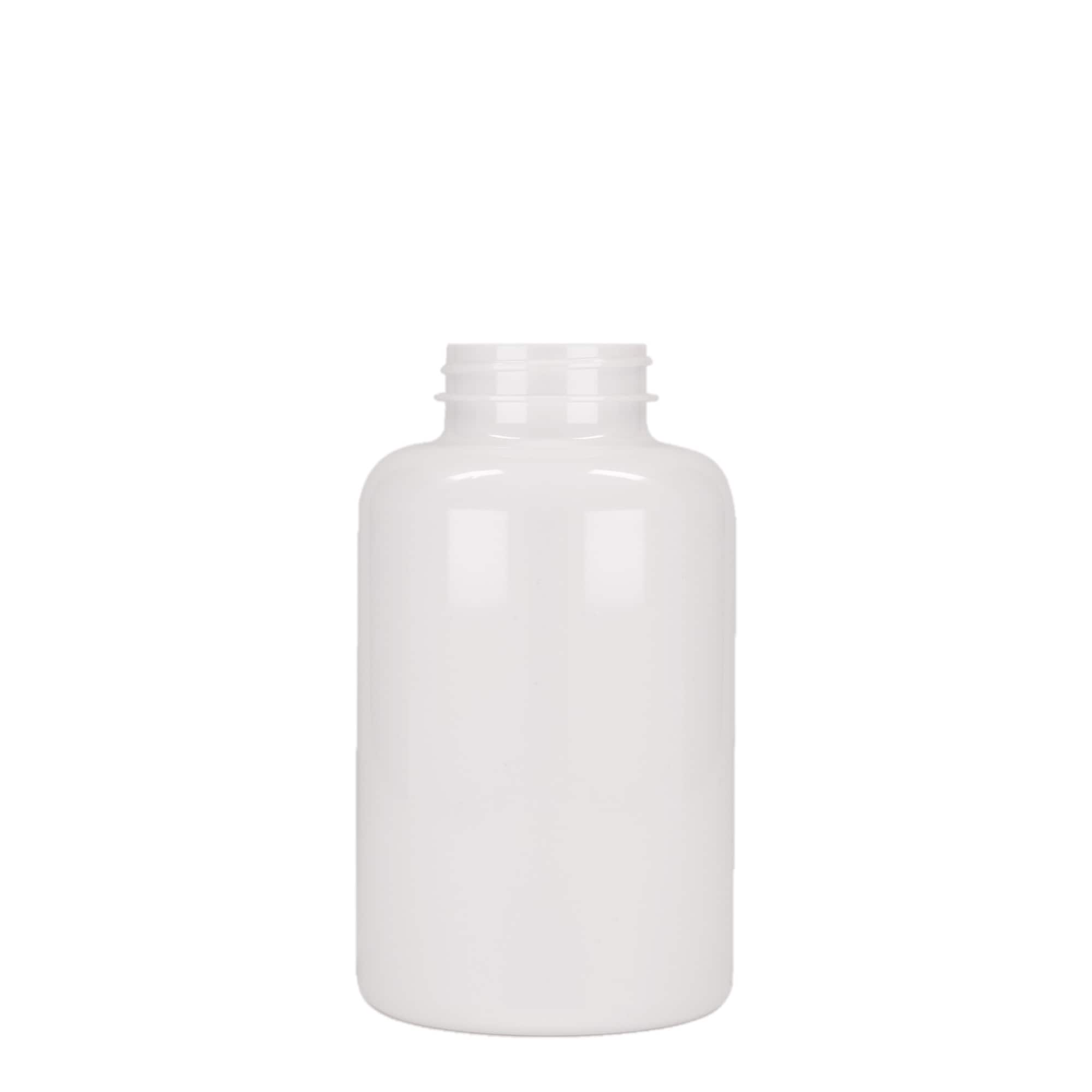 500 ml butelka PET, tworzywo sztuczne, biały, gwint: 45/400