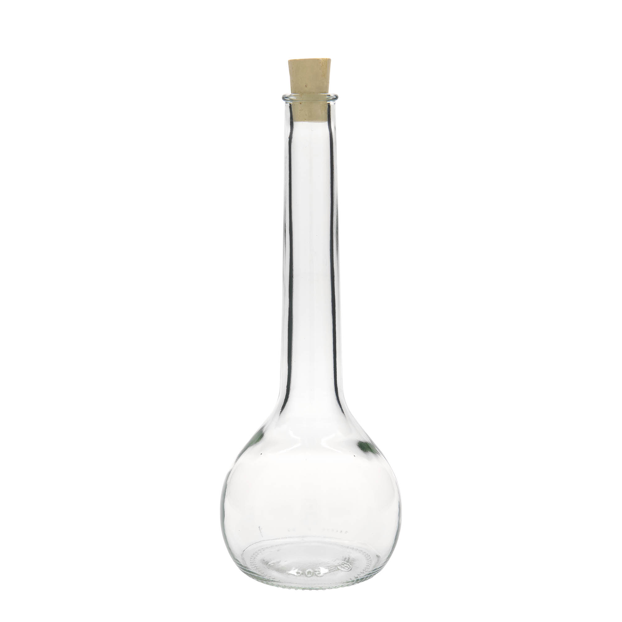 Butelka szklana 500 ml „Tulipano”, otwór: korek Butelka szklana 500 ml „Tulipano”, otwór: korek