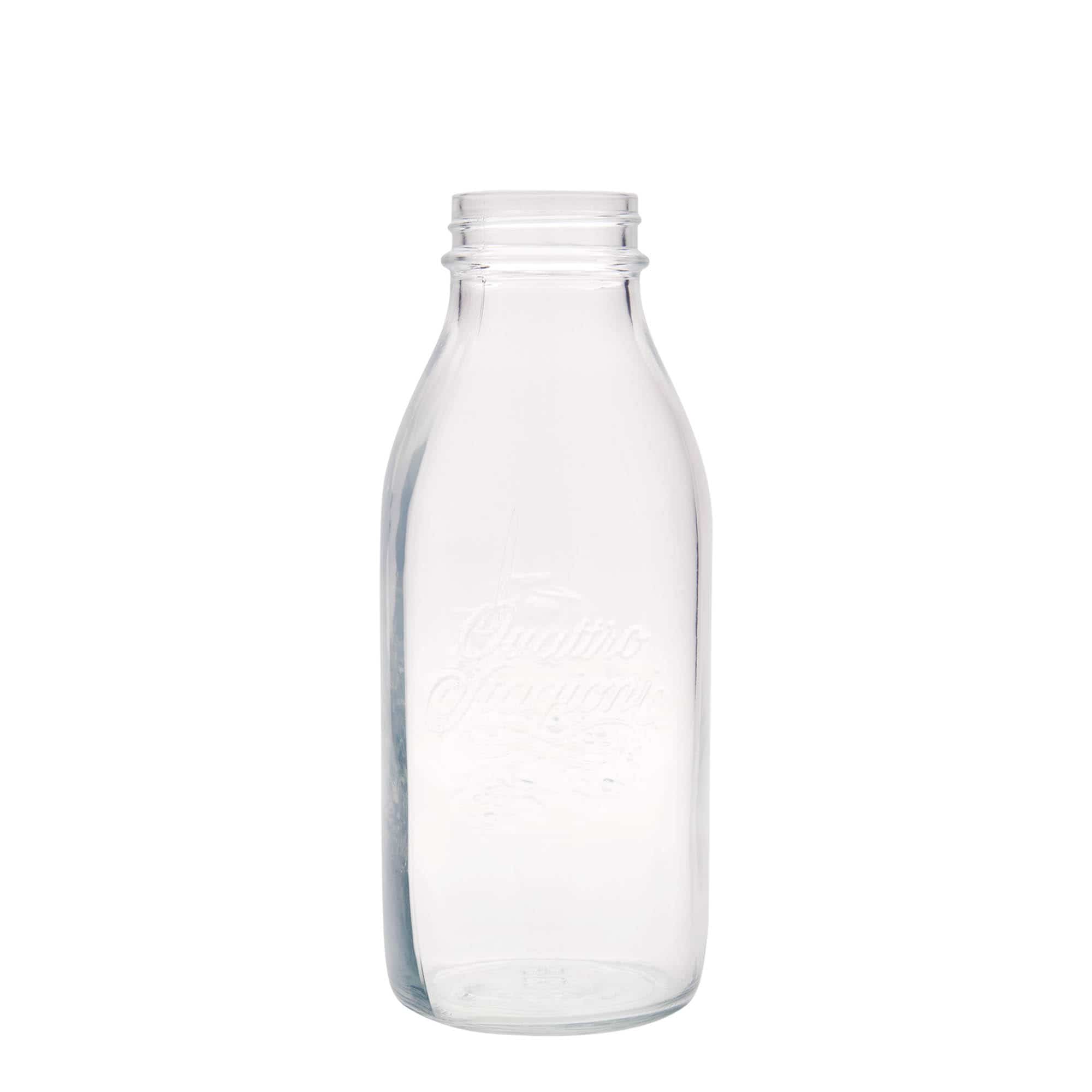 1000 ml butelka szklana 'Quattro Stagioni', zamknięcie: zakrętka