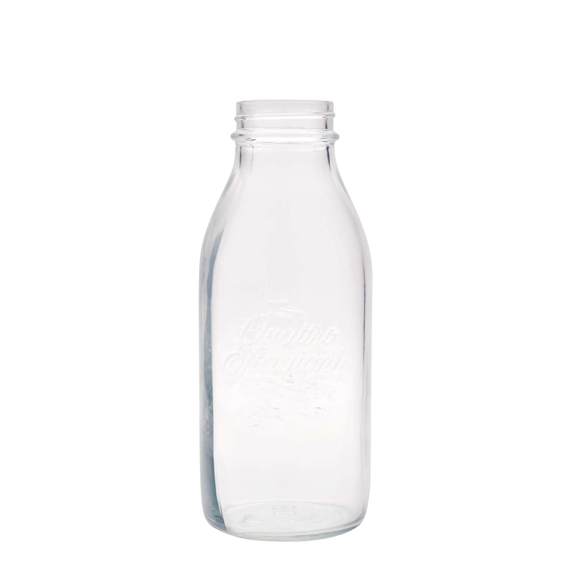 1000 ml butelka szklana 'Quattro Stagioni', zamknięcie: zakrętka 1000 ml butelka szklana 'Quattro Stagioni', zamknięcie: zakrętka