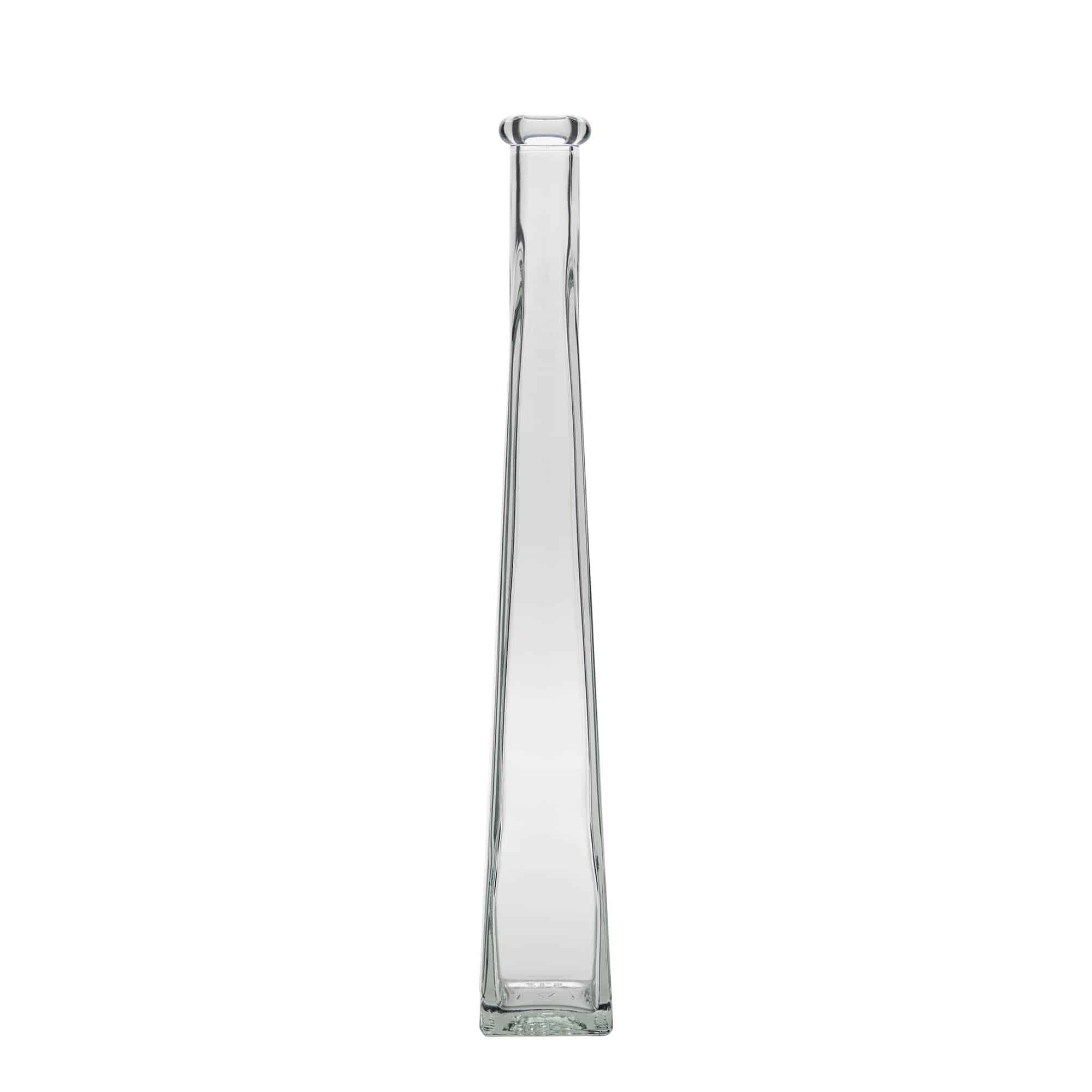 Butelka szklana 200 ml „Dama Quadrato”, kwadratowa, wylot: korek