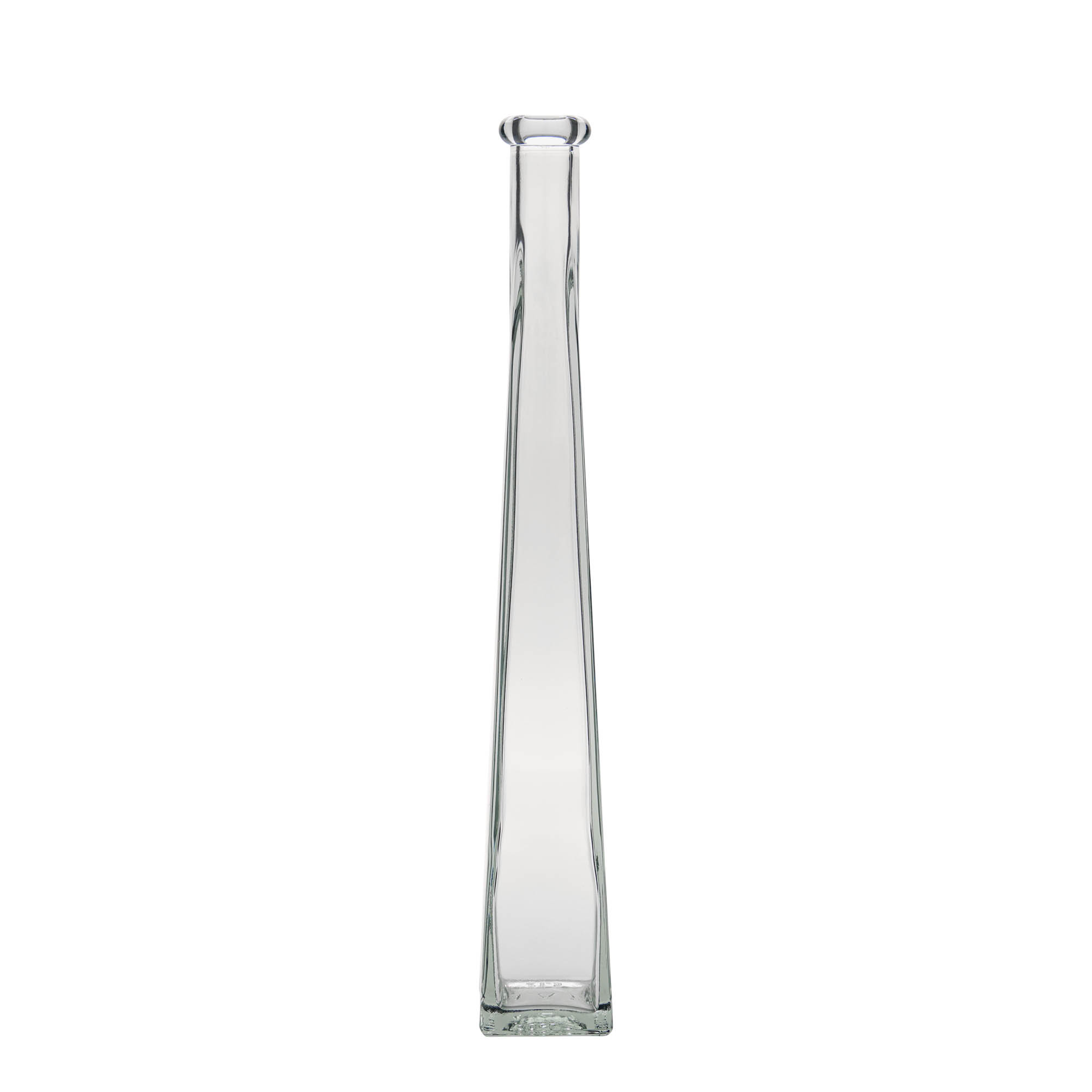 Butelka szklana 200 ml „Dama Quadrato”, kwadratowa, wylot: korek