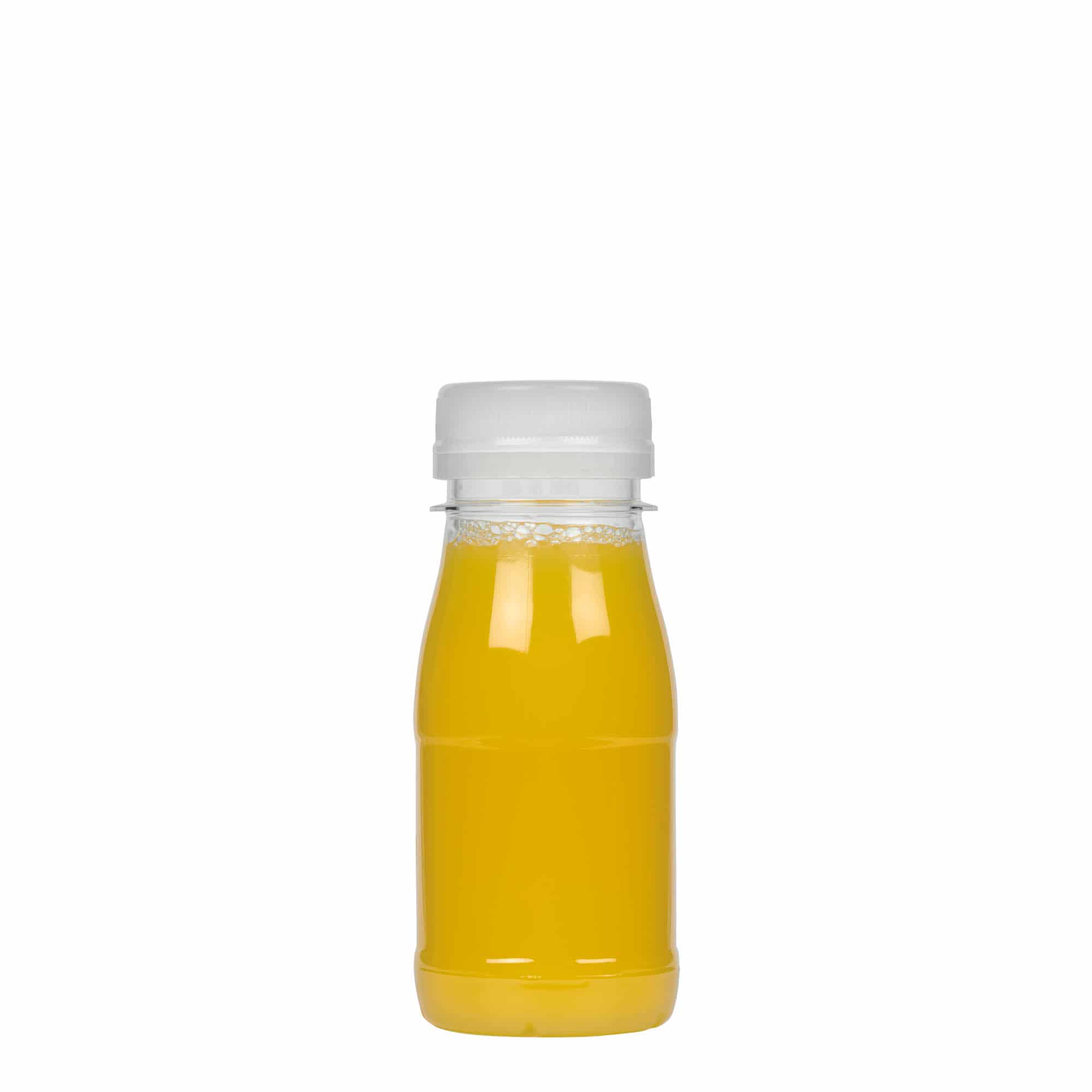 150 ml butelka PET „Milk and Juice”, tworzywo sztuczne, gwint: 38 mm