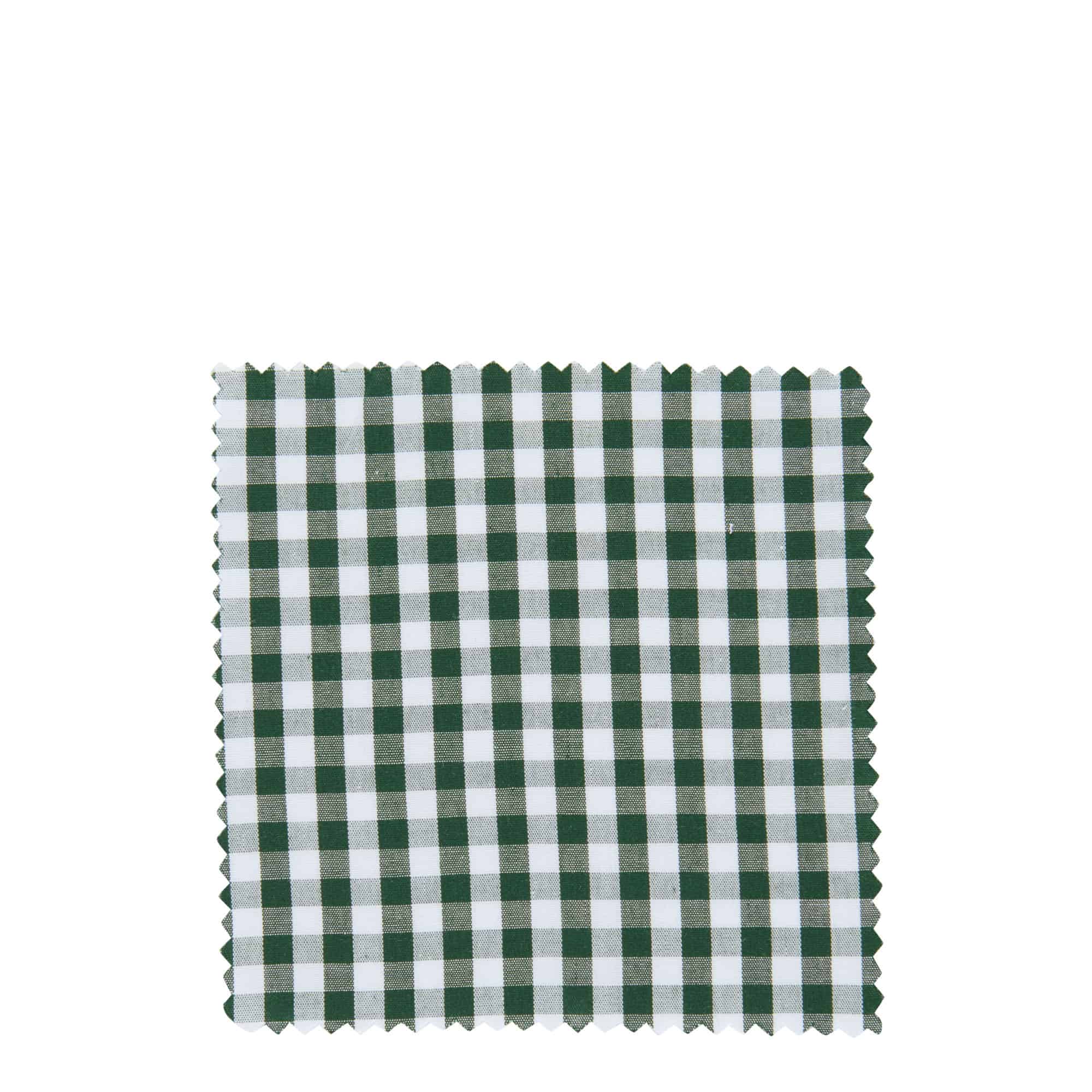 Tkanina w kratkę 12x12, kwadratowa, tekstylna, ciemnozielona, gwint: TO38-TO53