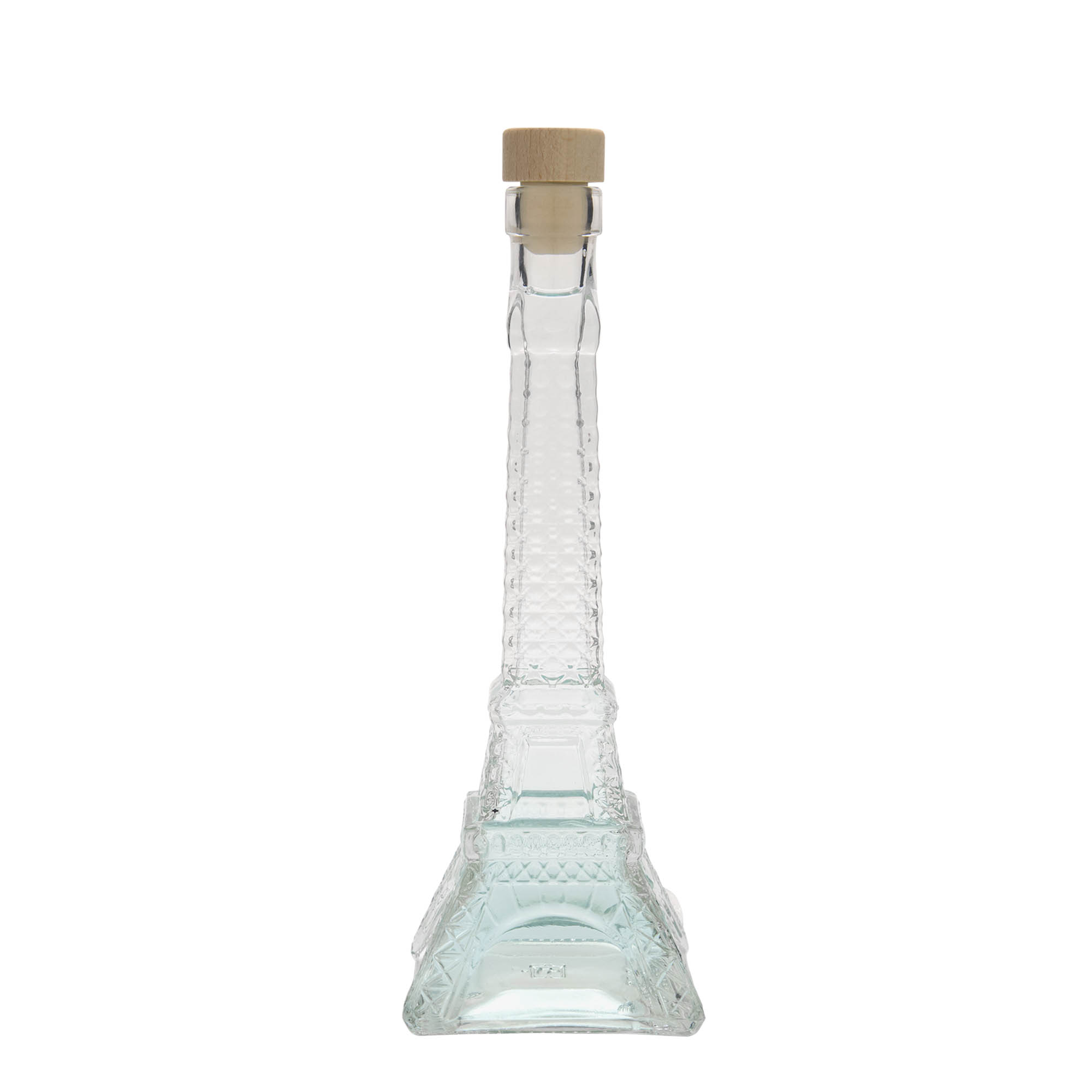 Butelka szklana 200 ml 'Wieża Eiffla', wylot: korek Butelka szklana 200 ml 'Wieża Eiffla', wylot: korek