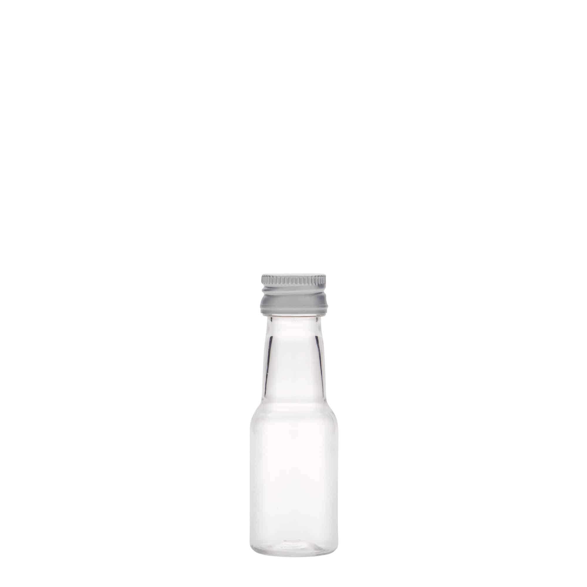 20 ml butelka PET 'Theo', tworzywo sztuczne, zamknięcie: PP 18