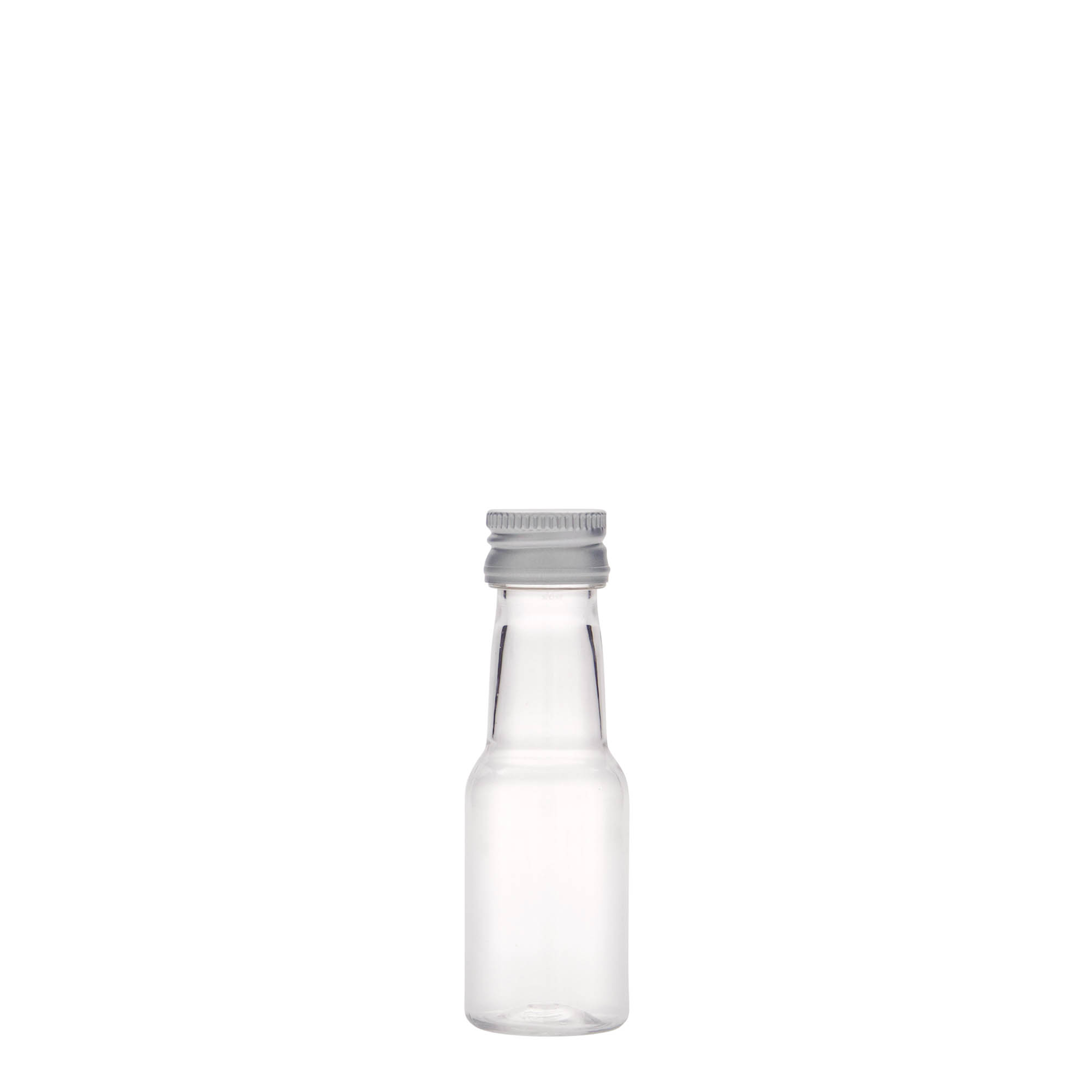 20 ml butelka PET „Theo”, tworzywo sztuczne, gwint: PP 18