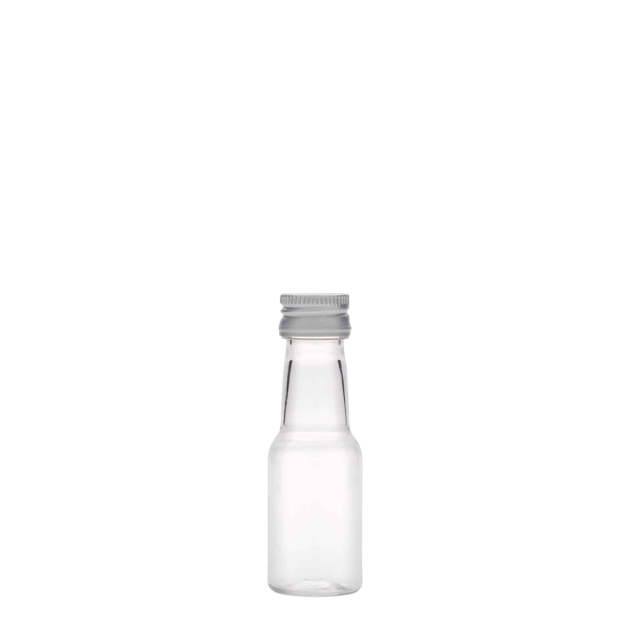 20 ml butelka PET „Theo”, tworzywo sztuczne, gwint: PP 18