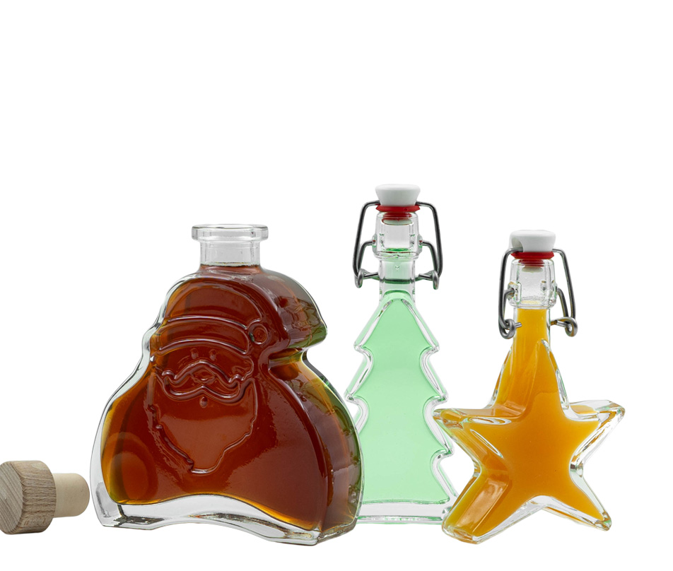 Butelki świąteczne Butelki świąteczne