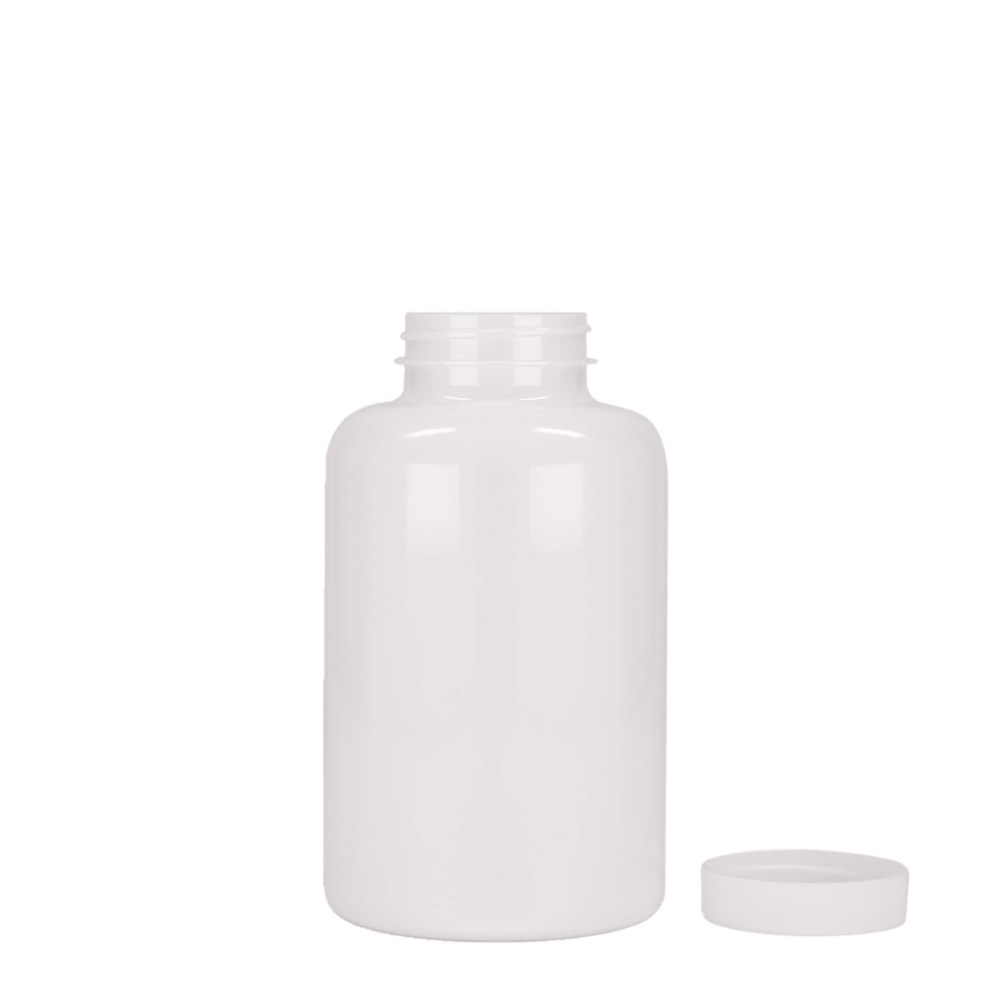 500 ml butelka PET, tworzywo sztuczne, biały, gwint: 45/400 500 ml butelka PET, tworzywo sztuczne, biały, gwint: 45/400