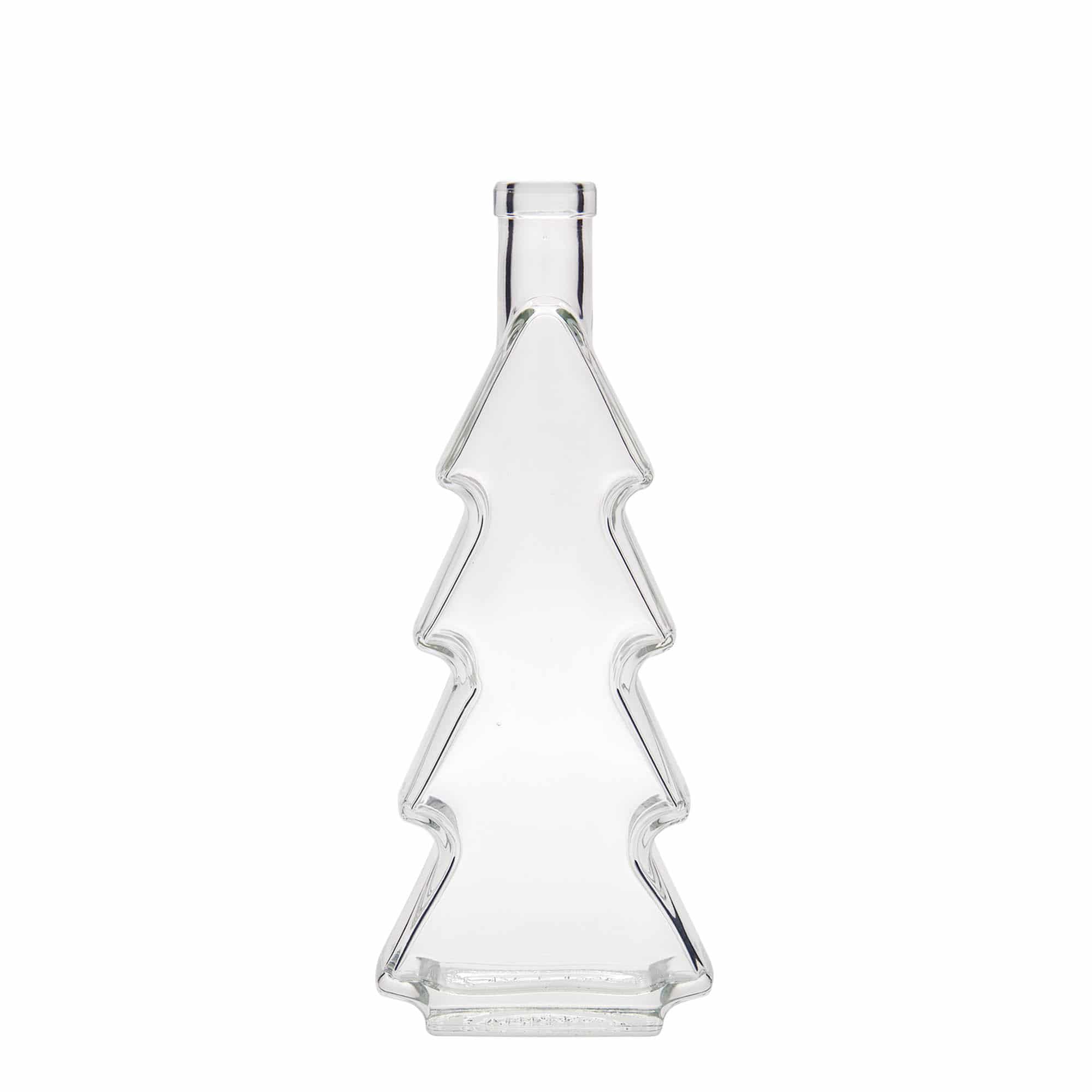 350 ml butelka szklana 'Choinka', zamknięcie: korek 350 ml butelka szklana 'Choinka', zamknięcie: korek