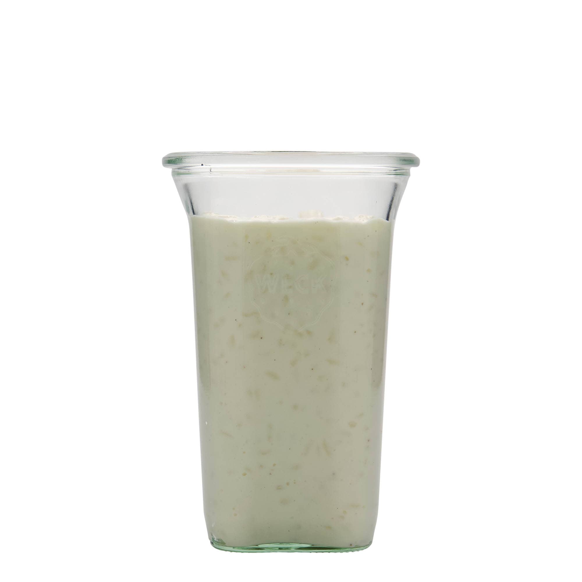 795 ml słoik WECK Quadro, kwadratowy, wylot: okrągły rant