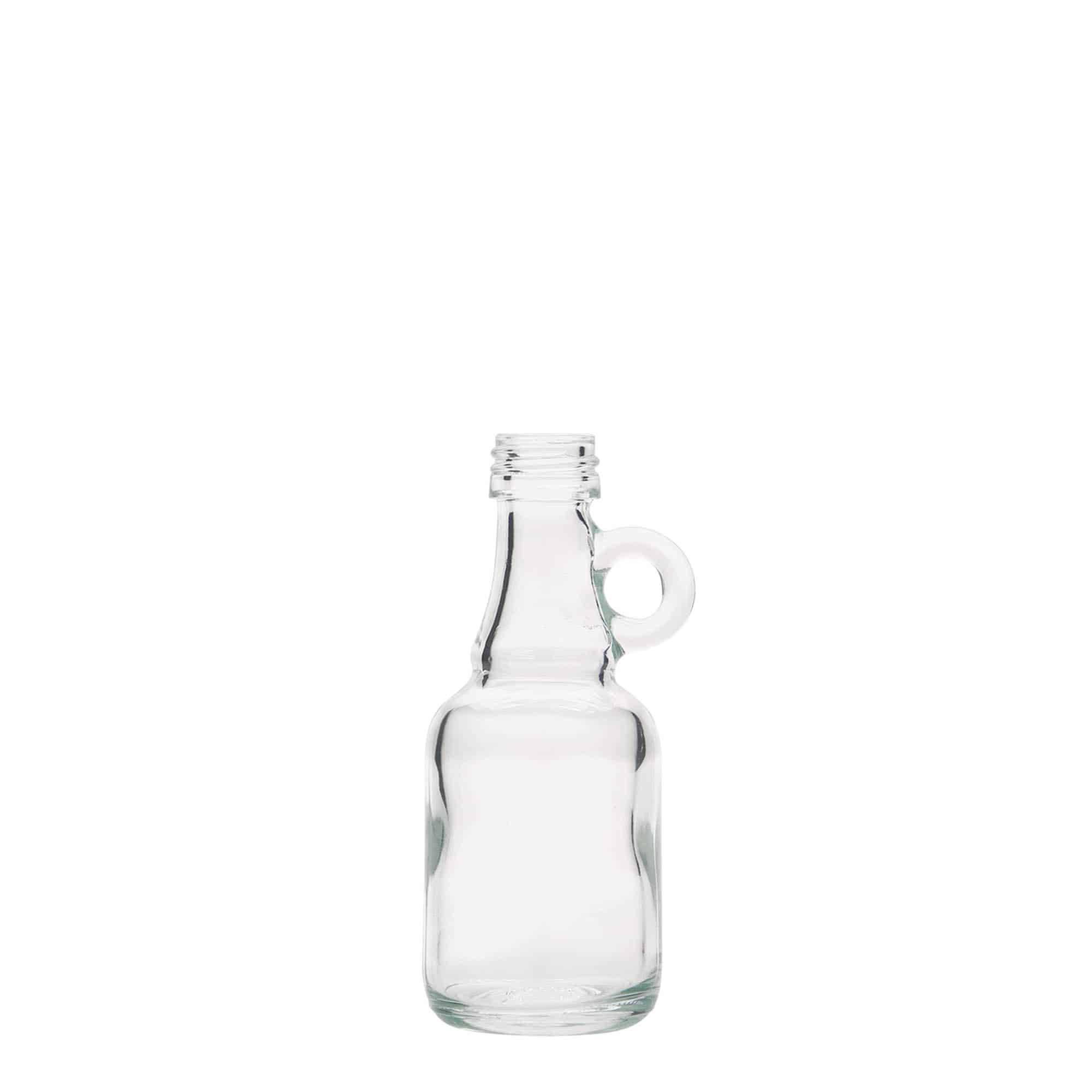 Butelka szklana 40 ml 'Santos', gwint: PP 18
