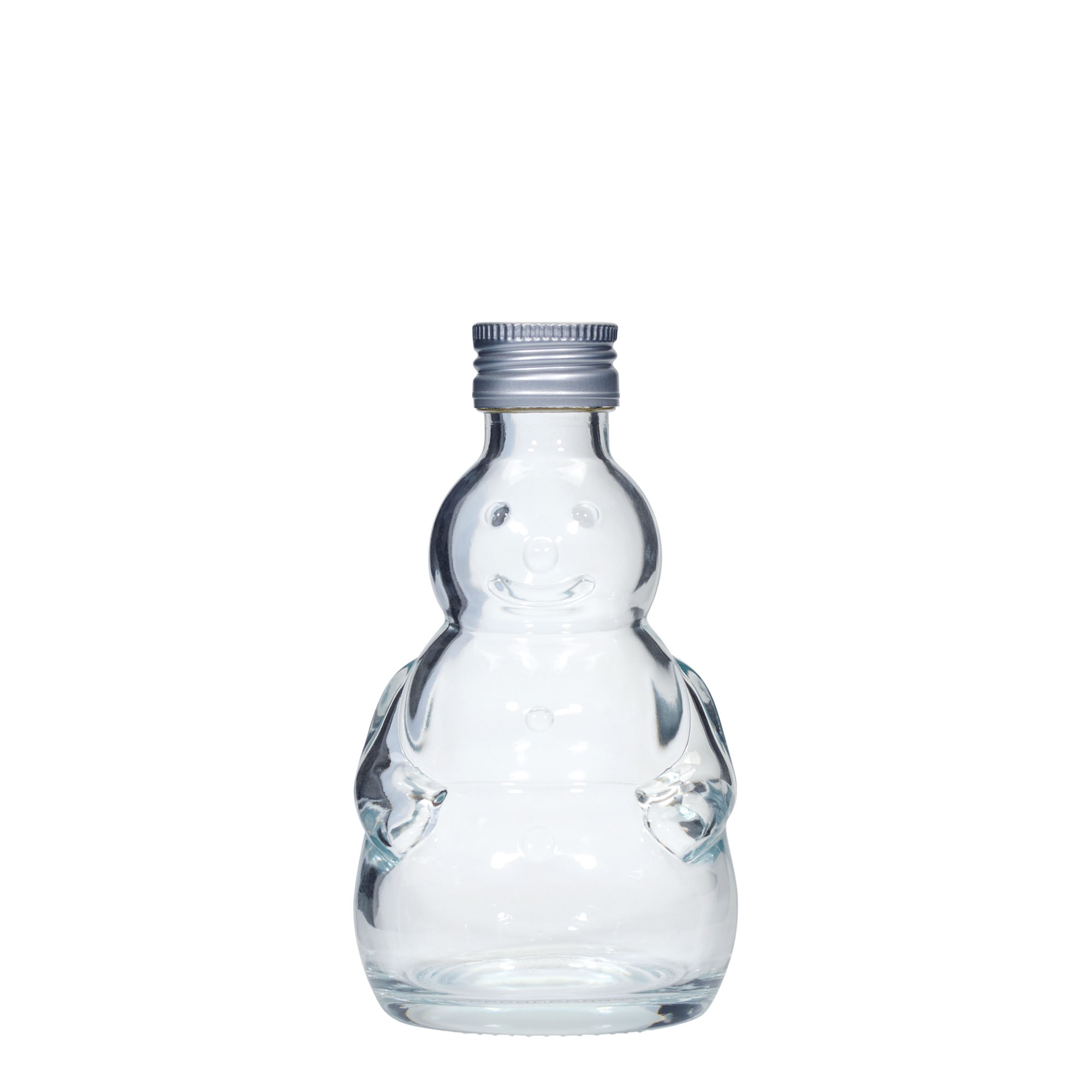 Butelka szklana 200 ml „Bałwan”, gwint: PP 28