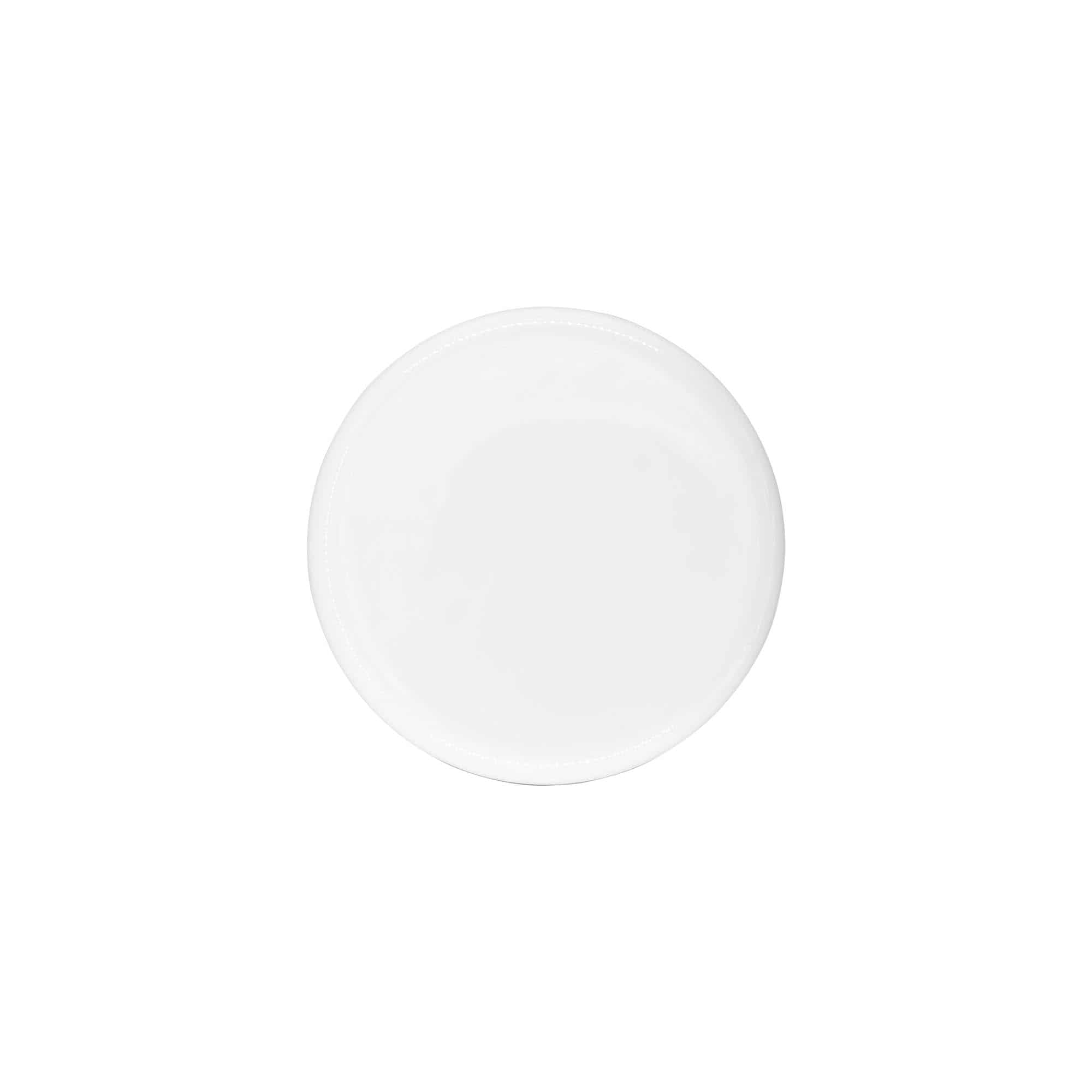 Zakrętka na gwint do 100 ml „Bianca”, plastik PP, biały