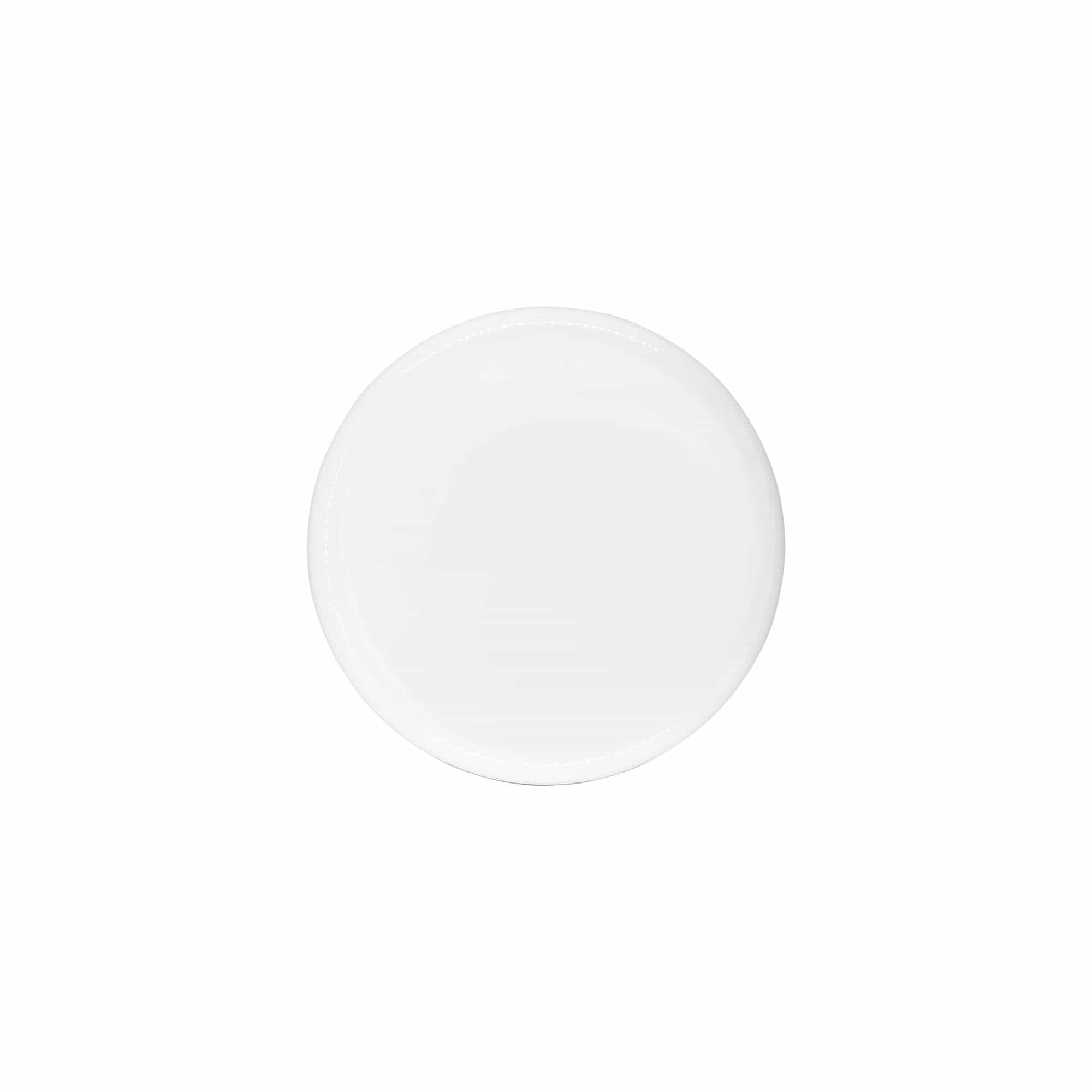 Zakrętka na gwint do 100 ml „Bianca”, plastik PP, biały