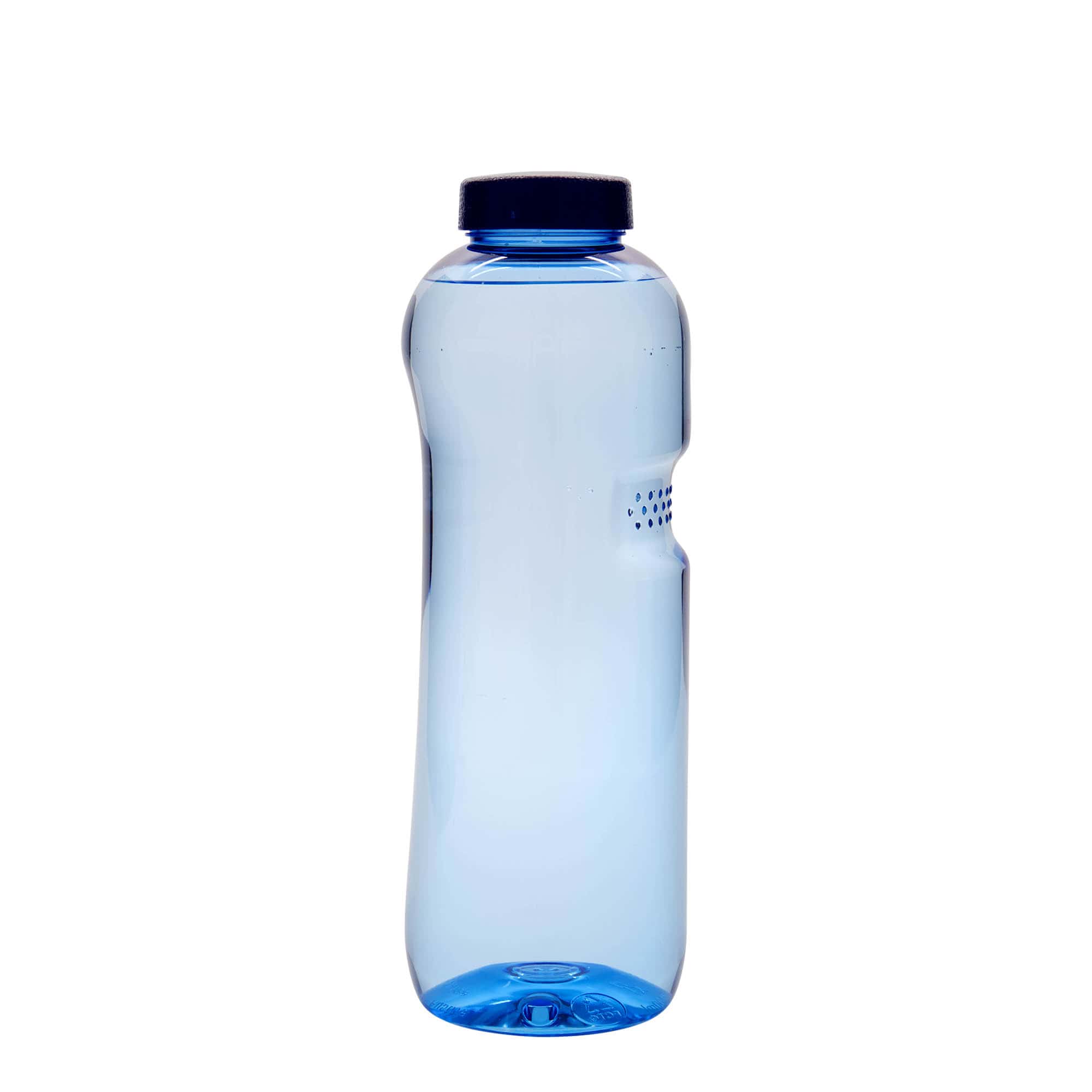 1.000 ml butelka PET do picia „Kavodrink”, tworzywo sztuczne, niebieska