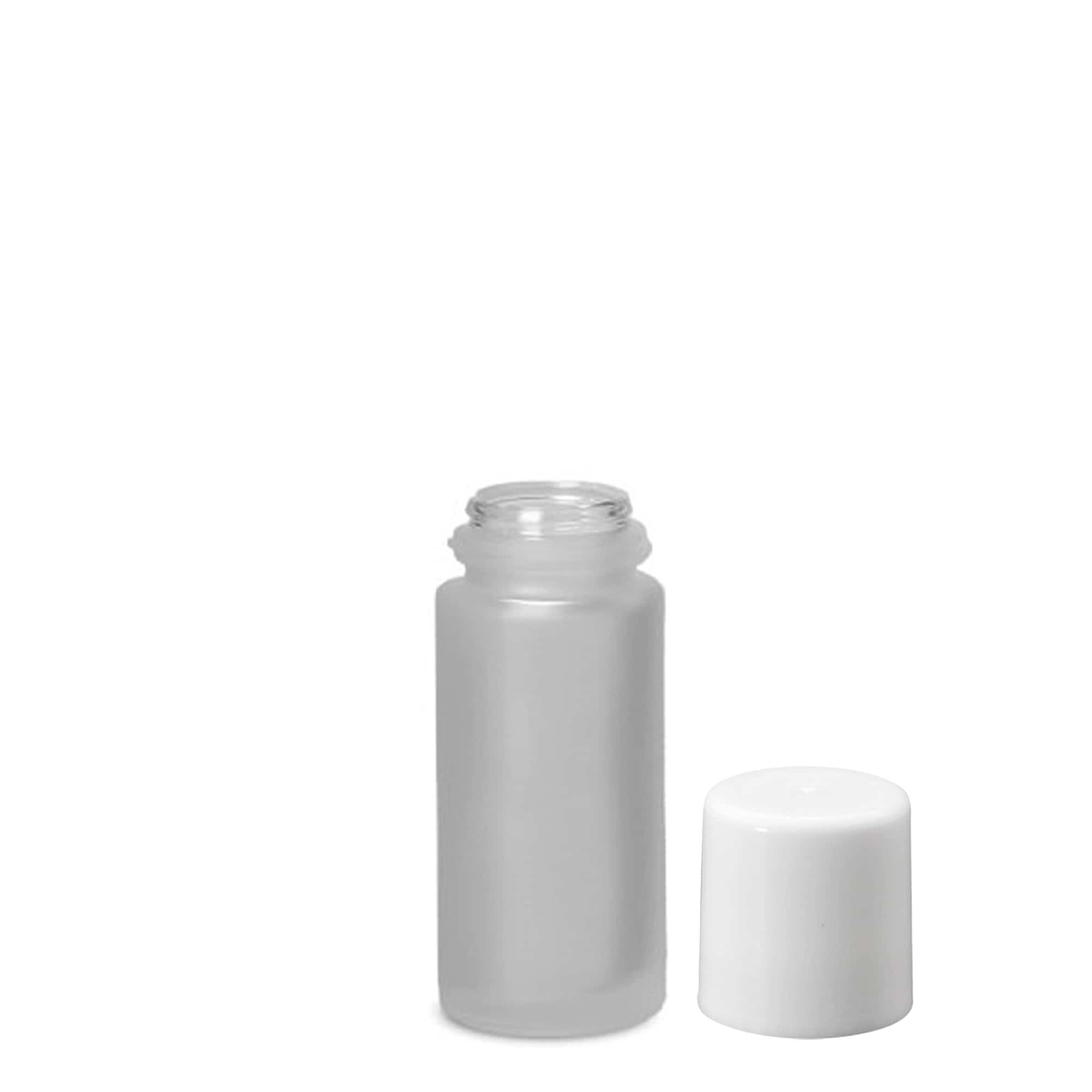 50 ml roll-on, butelka szklana, matowa, gwintowane zamknięcie